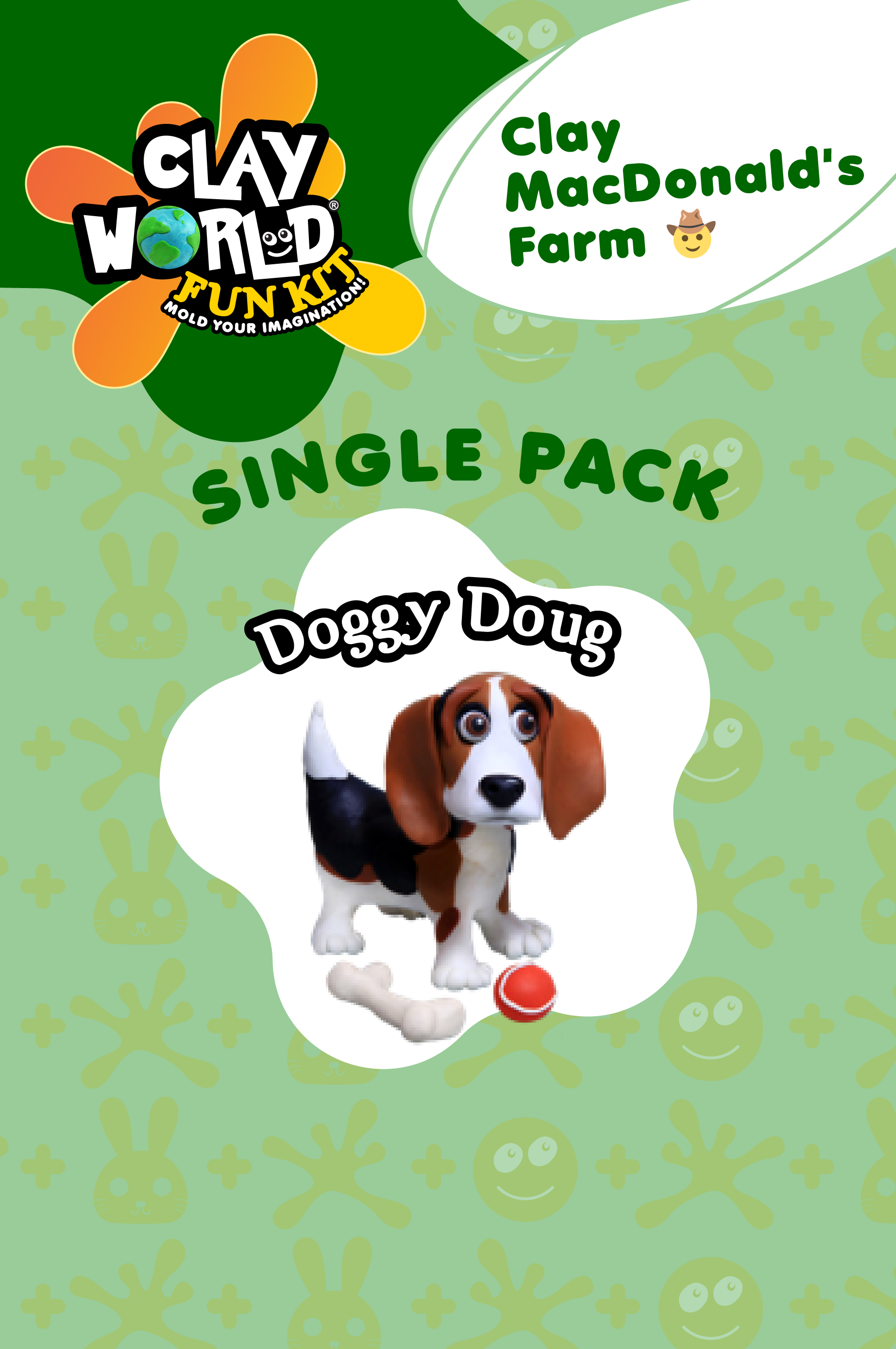 Clay MacDonald's Farm (Single Pack) Doggy Doug