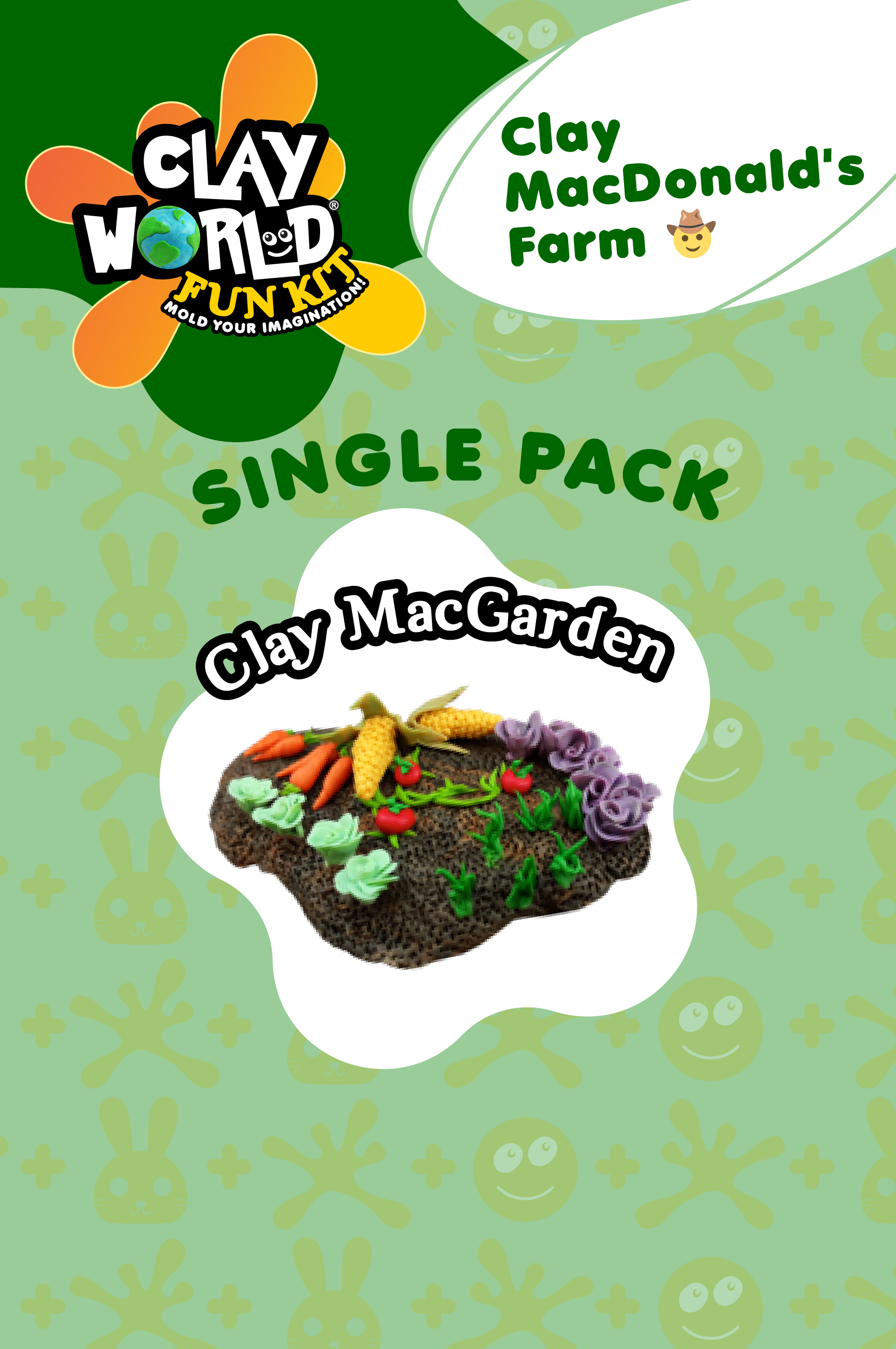 Clay MacDonald's Farm (Single Pack) Clay MacGarden