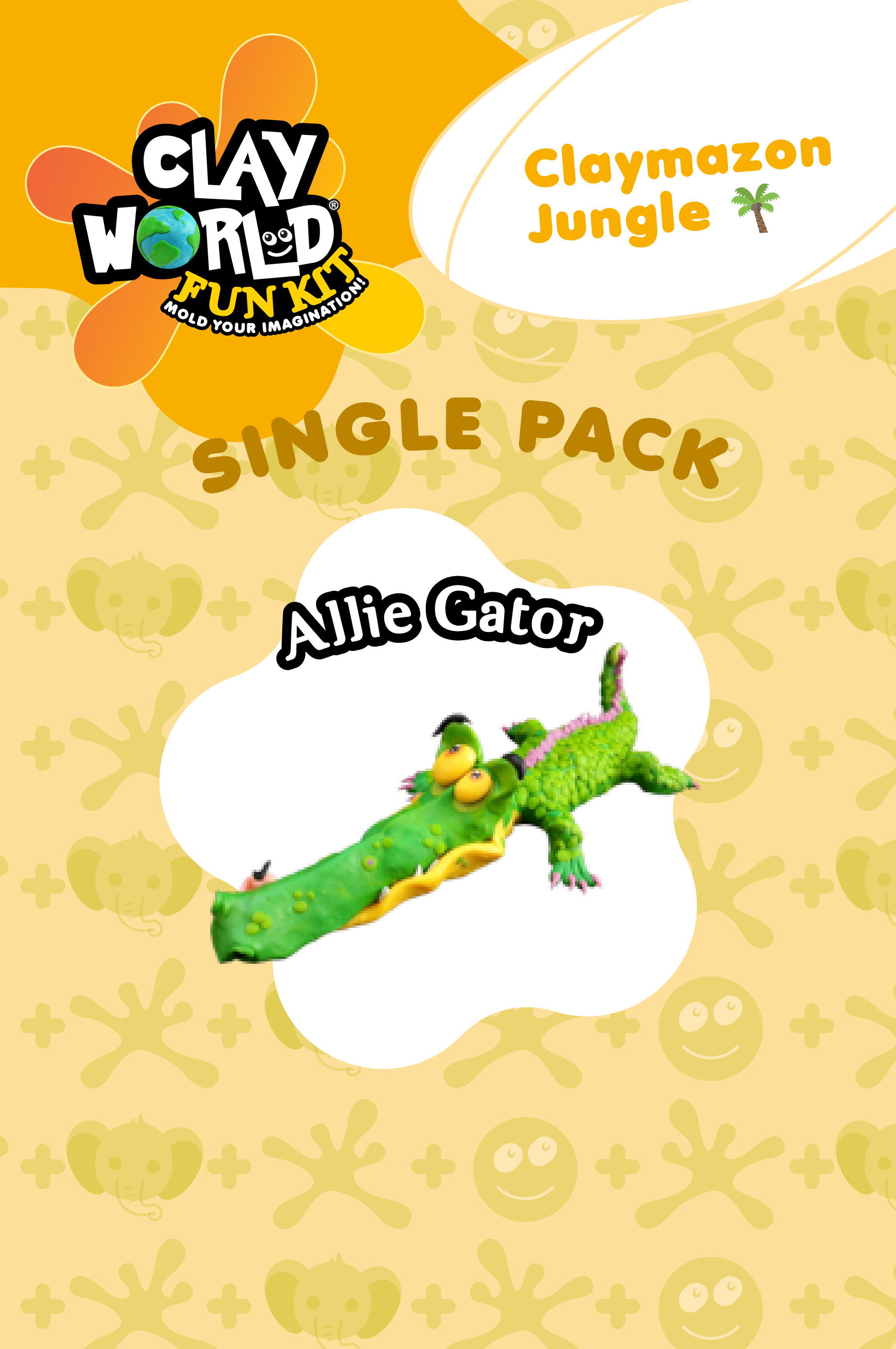 Claymazon Jungle (Single Pack) Allie Gator