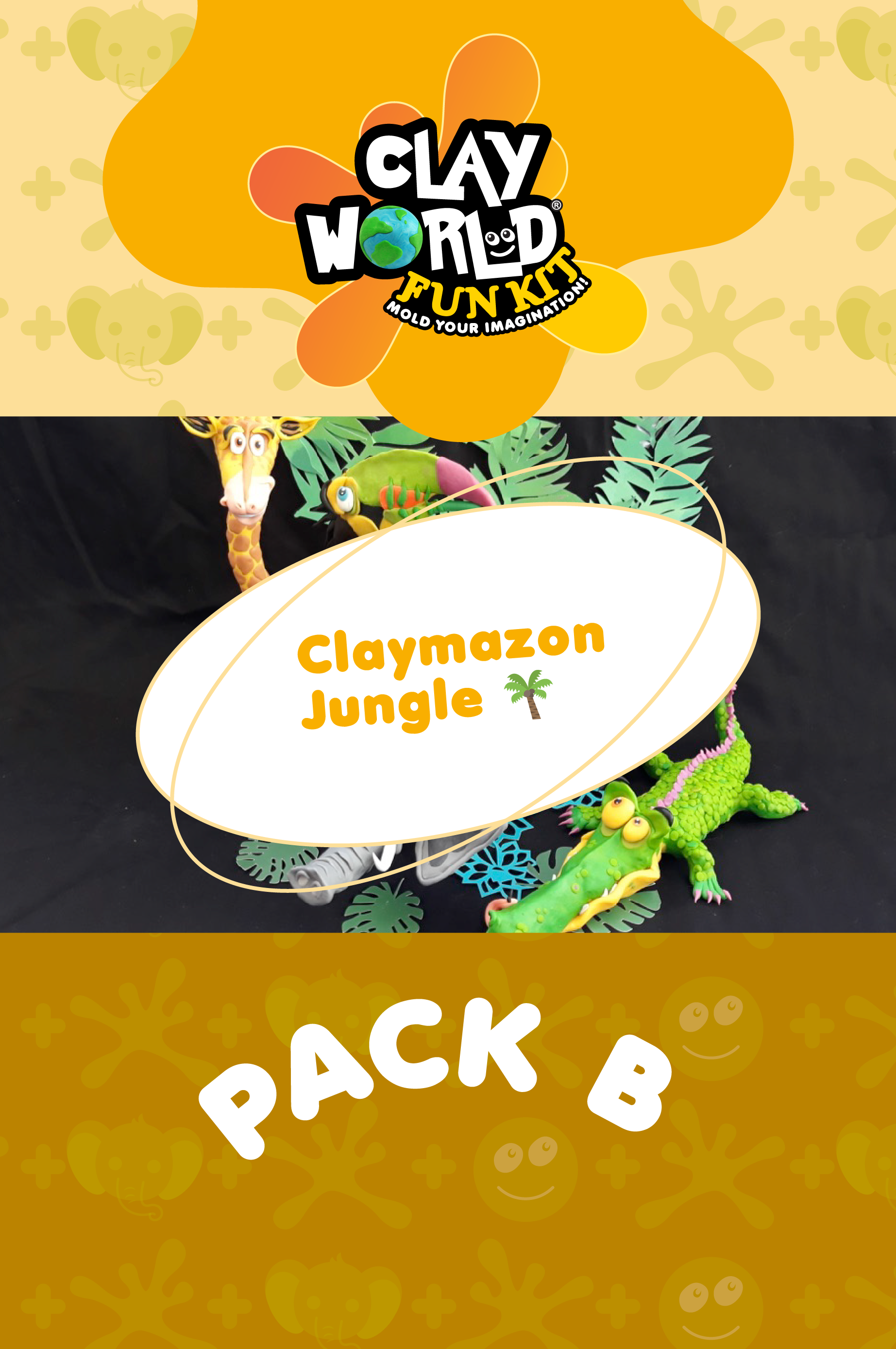 Claymazon Jungle (Pack B)