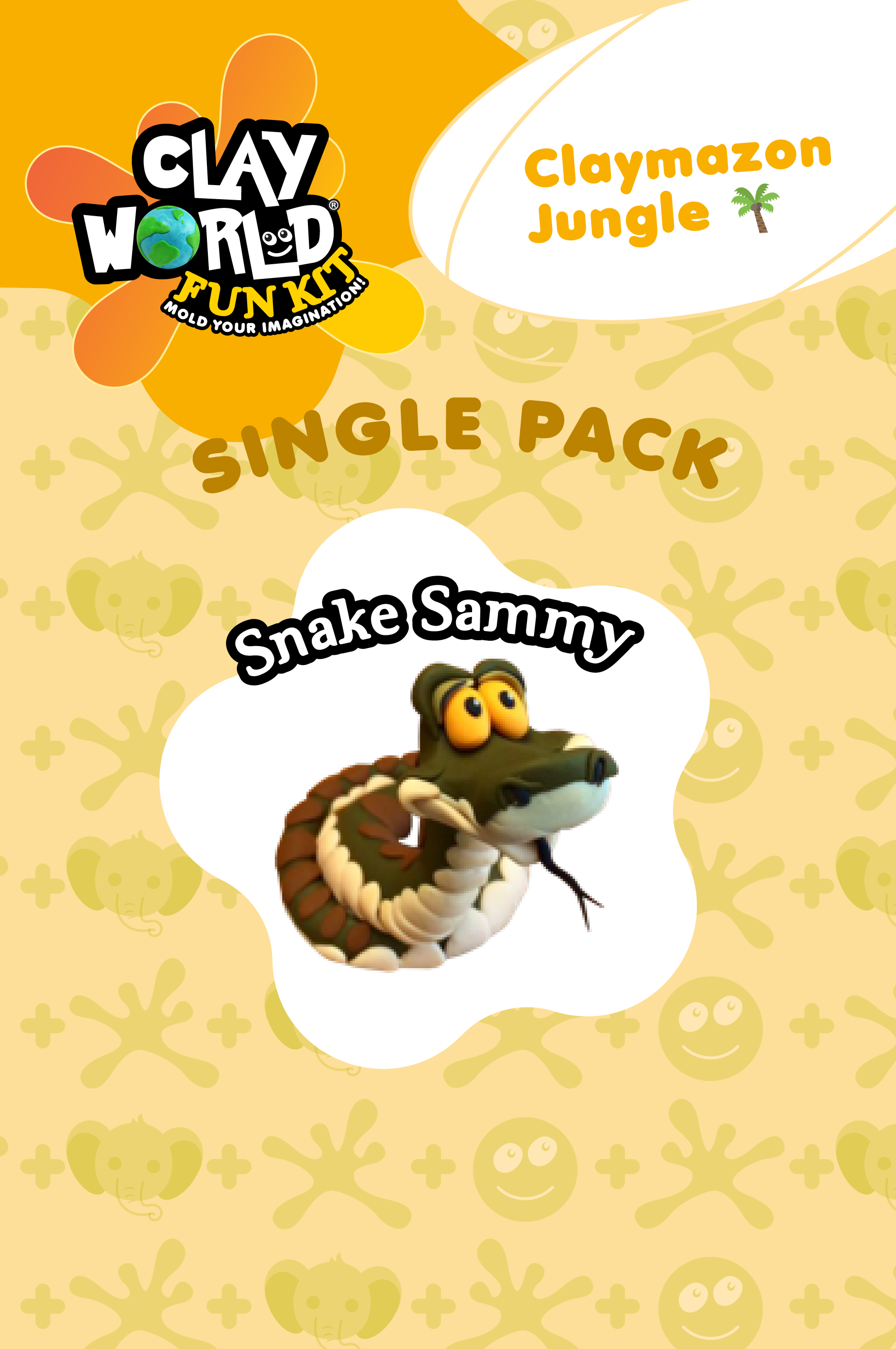 Claymazon Jungle (Single Pack) Snake Sammy