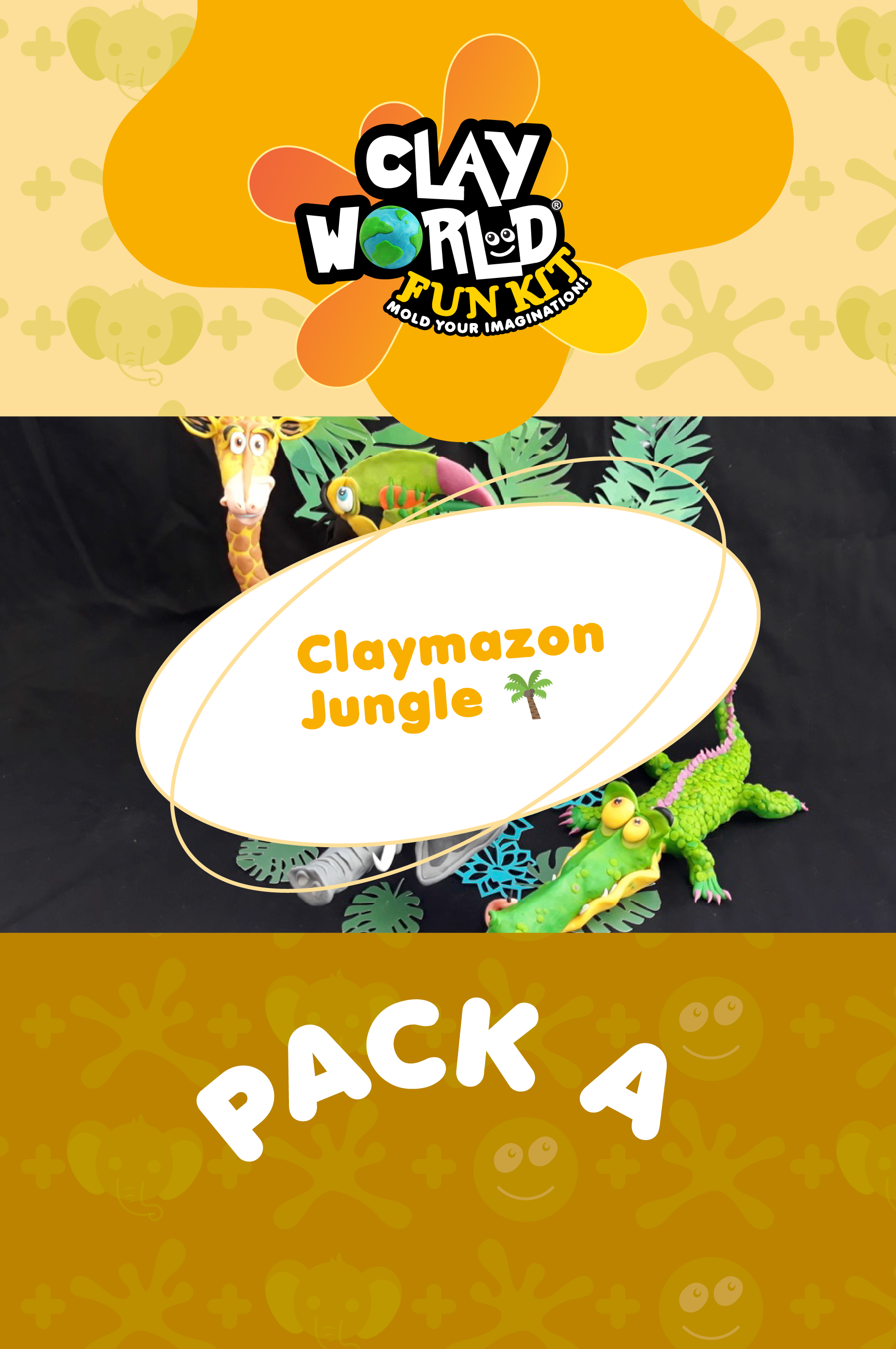 Claymazon Jungle (Pack A)