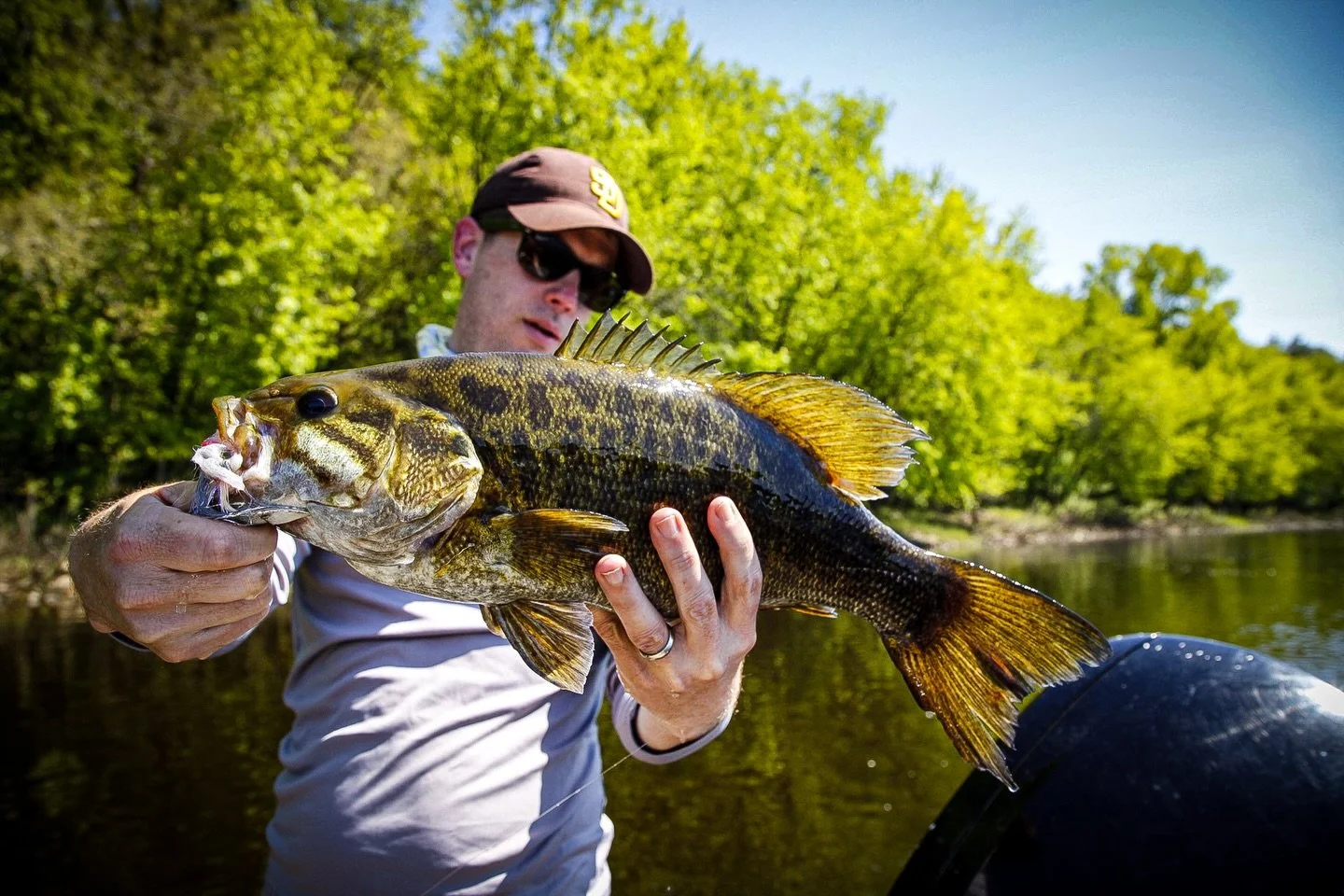 This weather has us dreaming of spring and heavy smallmouth! Do you have your dates booked yet?