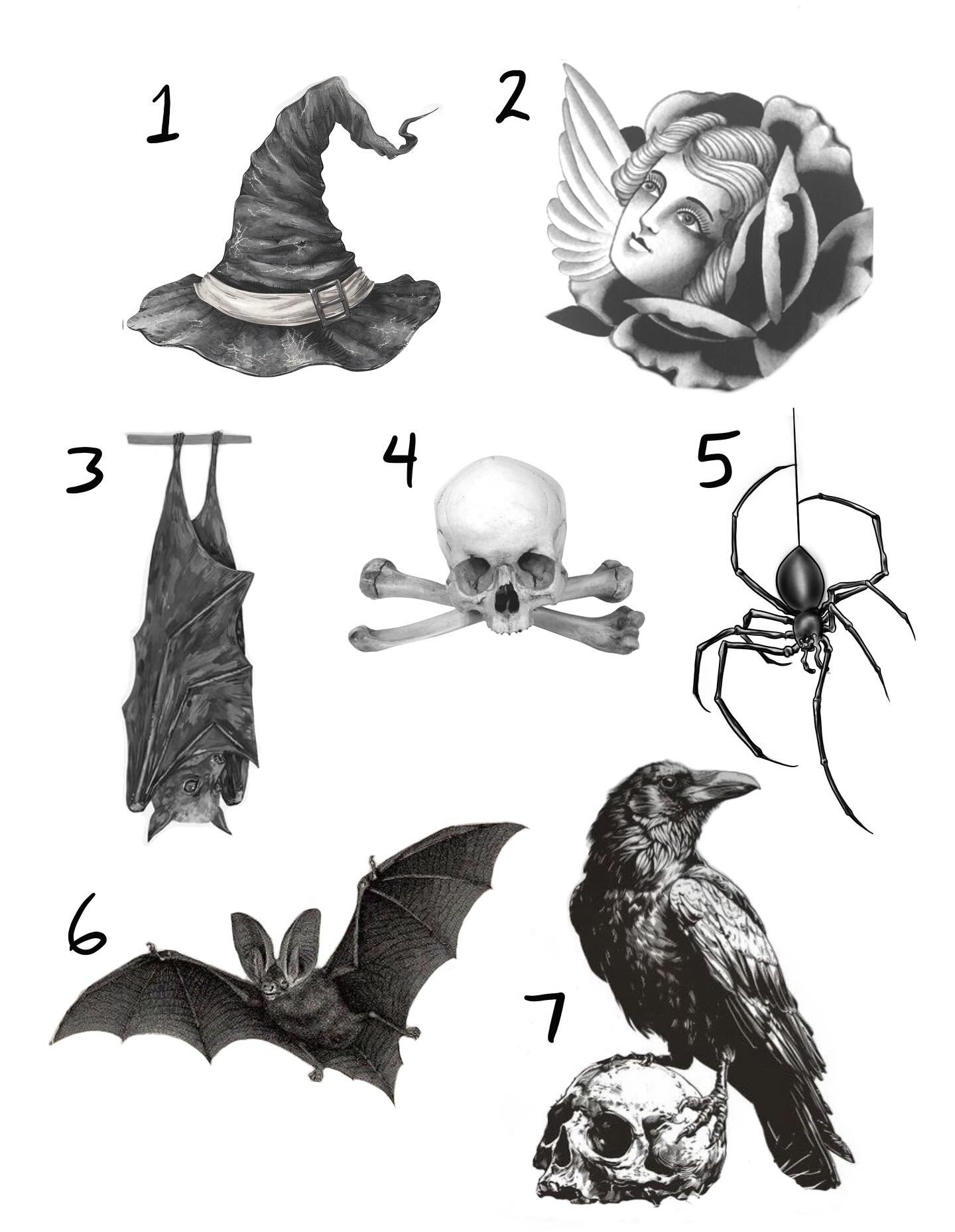 @dougtesh is joining us for Friday the 13th! Check out his realism flash designs. First come first serve. See you Friday!