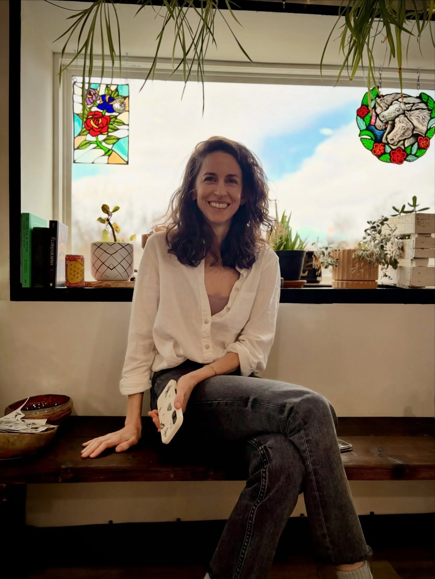 Happy Birthday, Silvana! 💐 The engine behind Stella Tattoo&mdash;the kindness in every client message, the brains behind our social media, the keeper of all our data, and the glue that holds it all together. Stella wouldn&rsquo;t exist without you, 