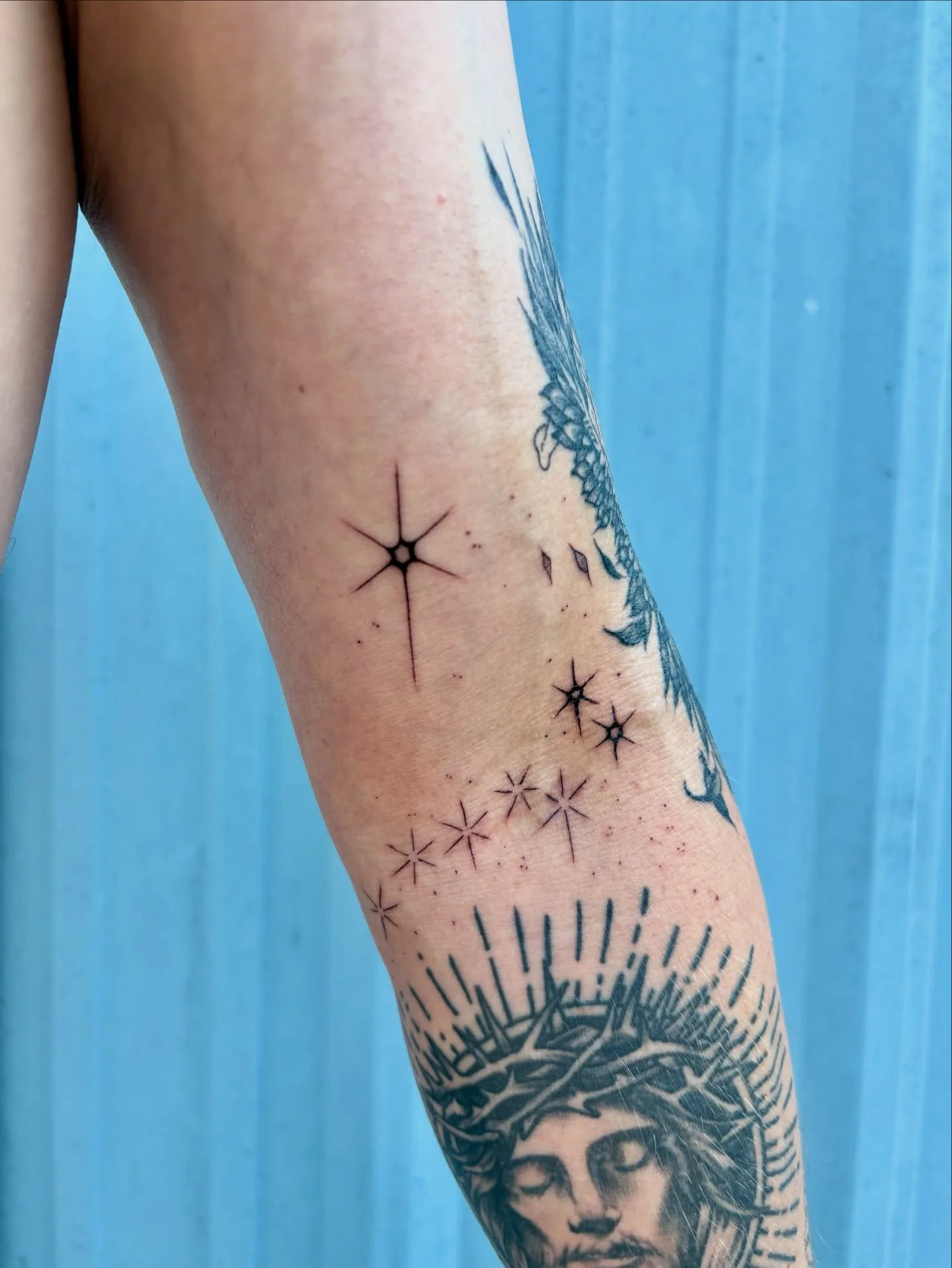New stars ✨ and healed Icarus for Brian by @rossiprojects