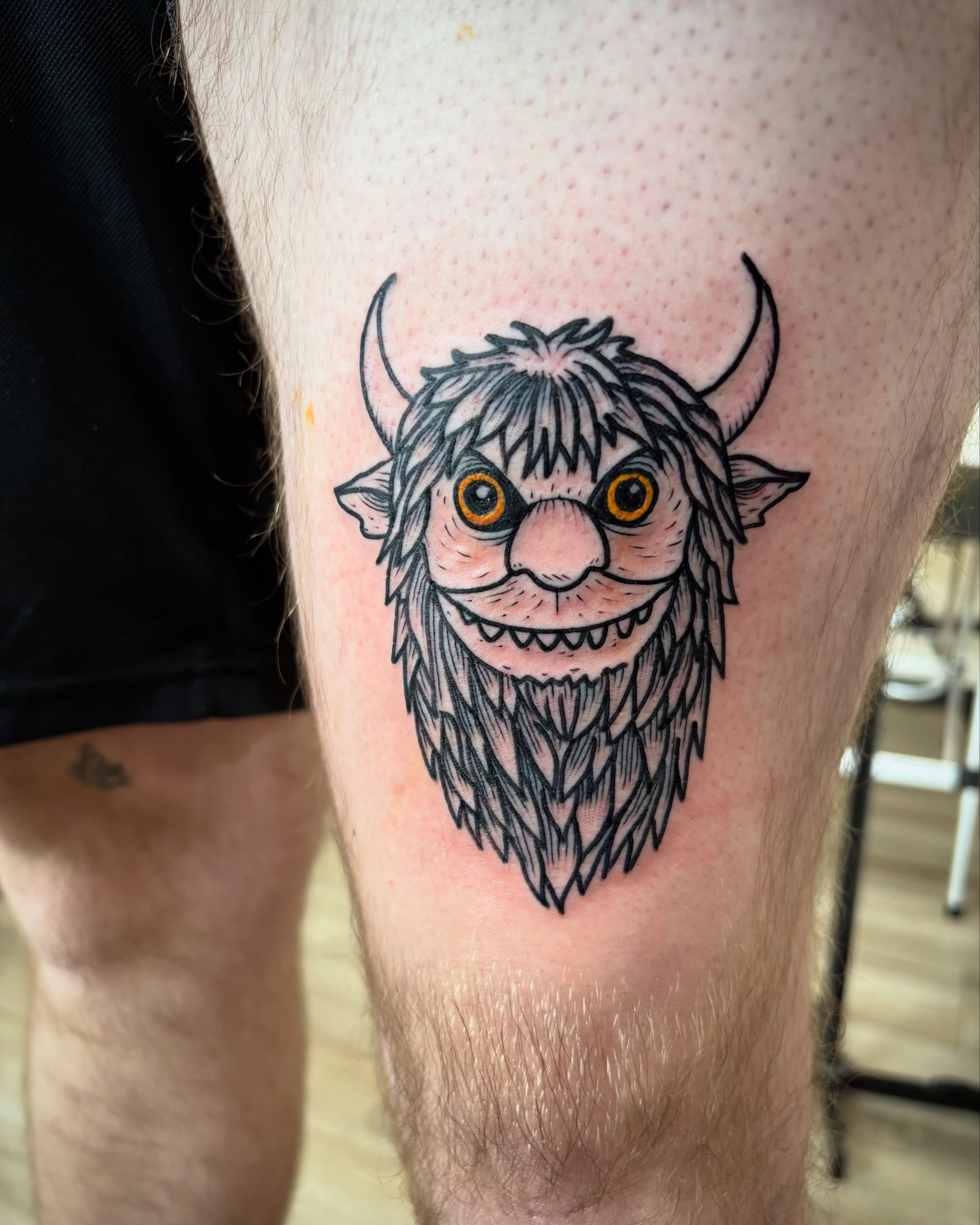 Where the Wild Things Are tattoo for Paul ✨ made by @rossiprojects