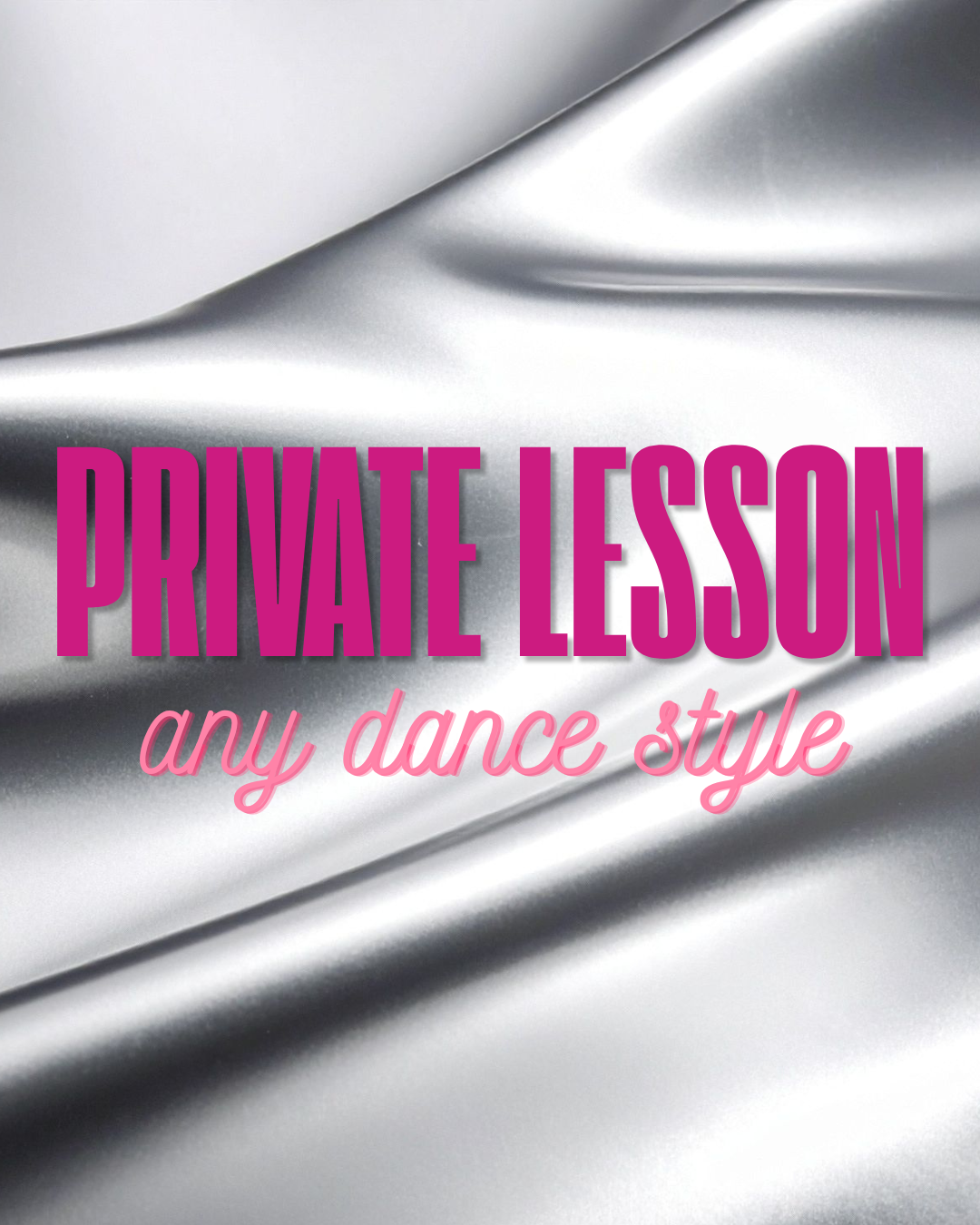 Private 1-2-1 Dance Lesson
