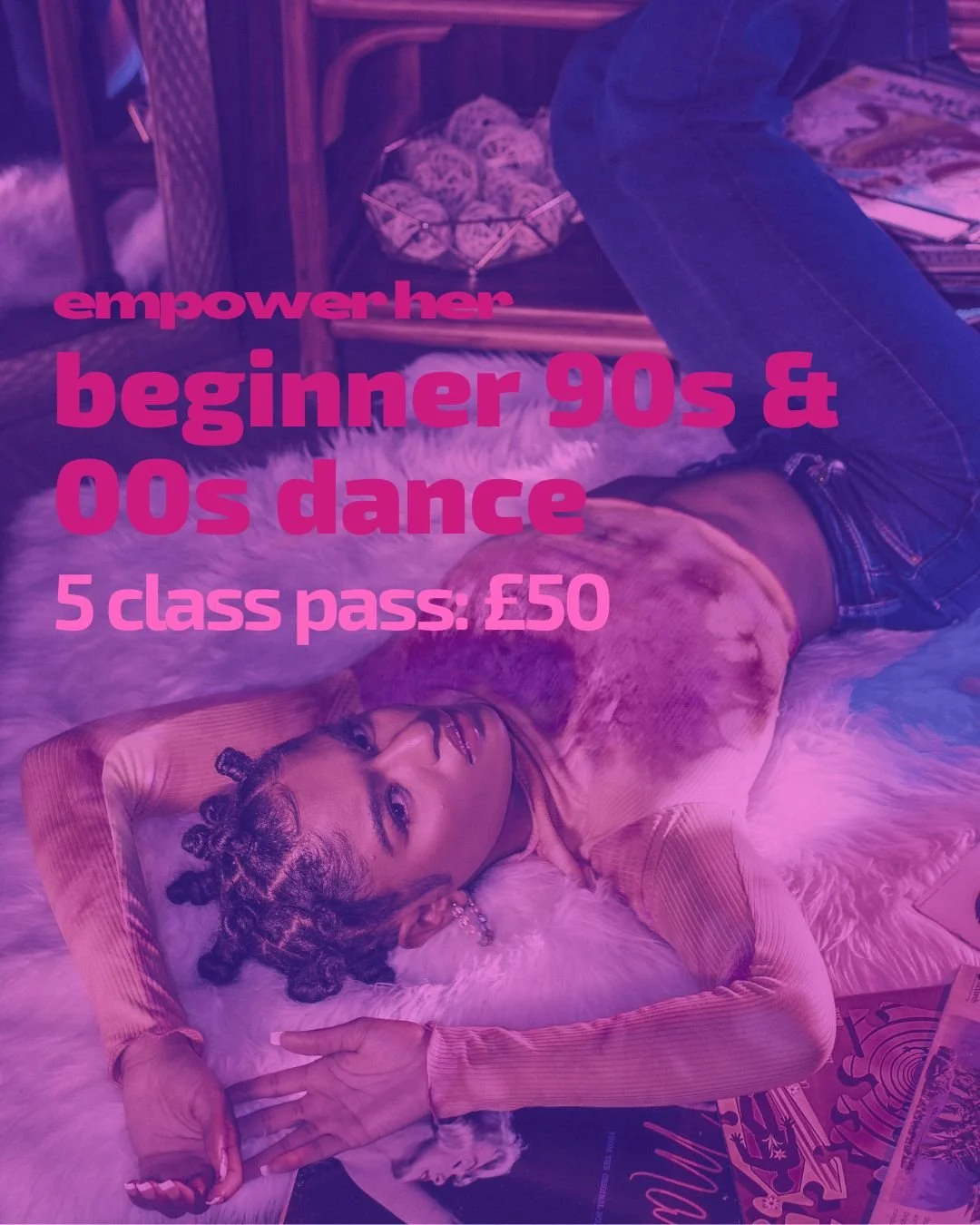 Wednesday 6:15pm: 90s & 00s Beginners Dance - 5 class pass @ £50