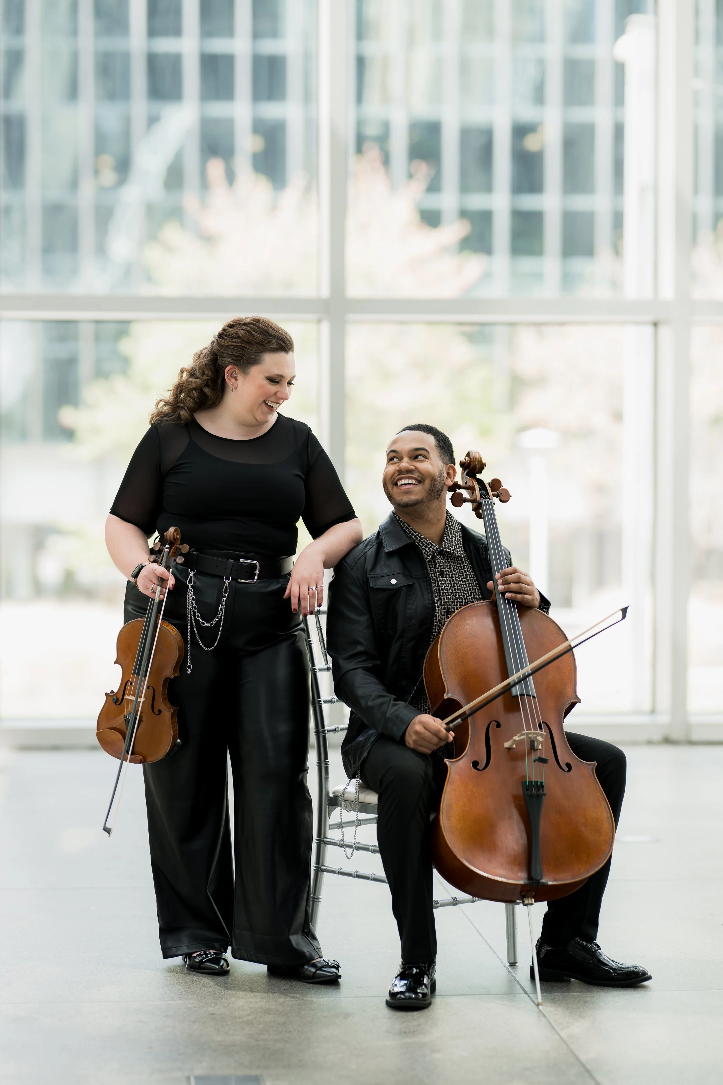 Styled Shoot: Radiant Strings Music Group Brand Shoot