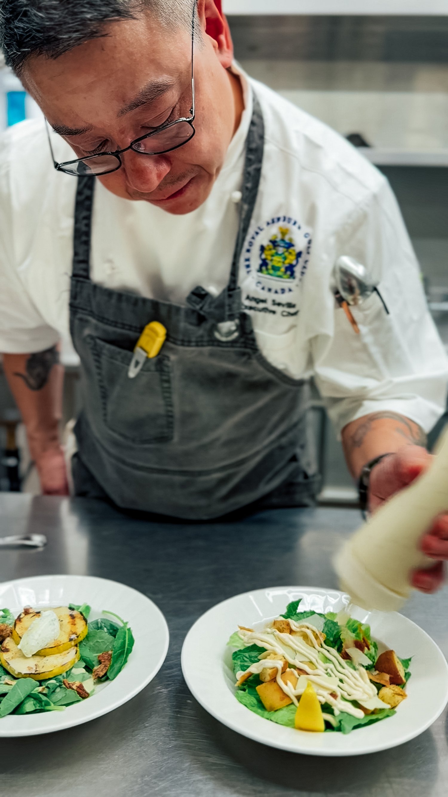 Chef Goes Off Menu - On Purpose