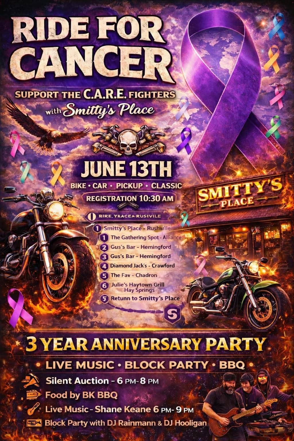 2026 "Ride for CANCER"