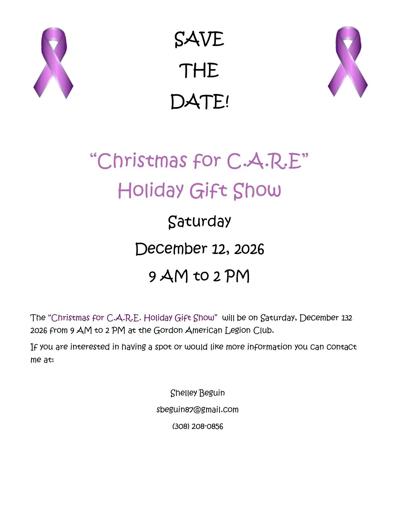 Christmas for C.A.R.E. Holiday Gift Show