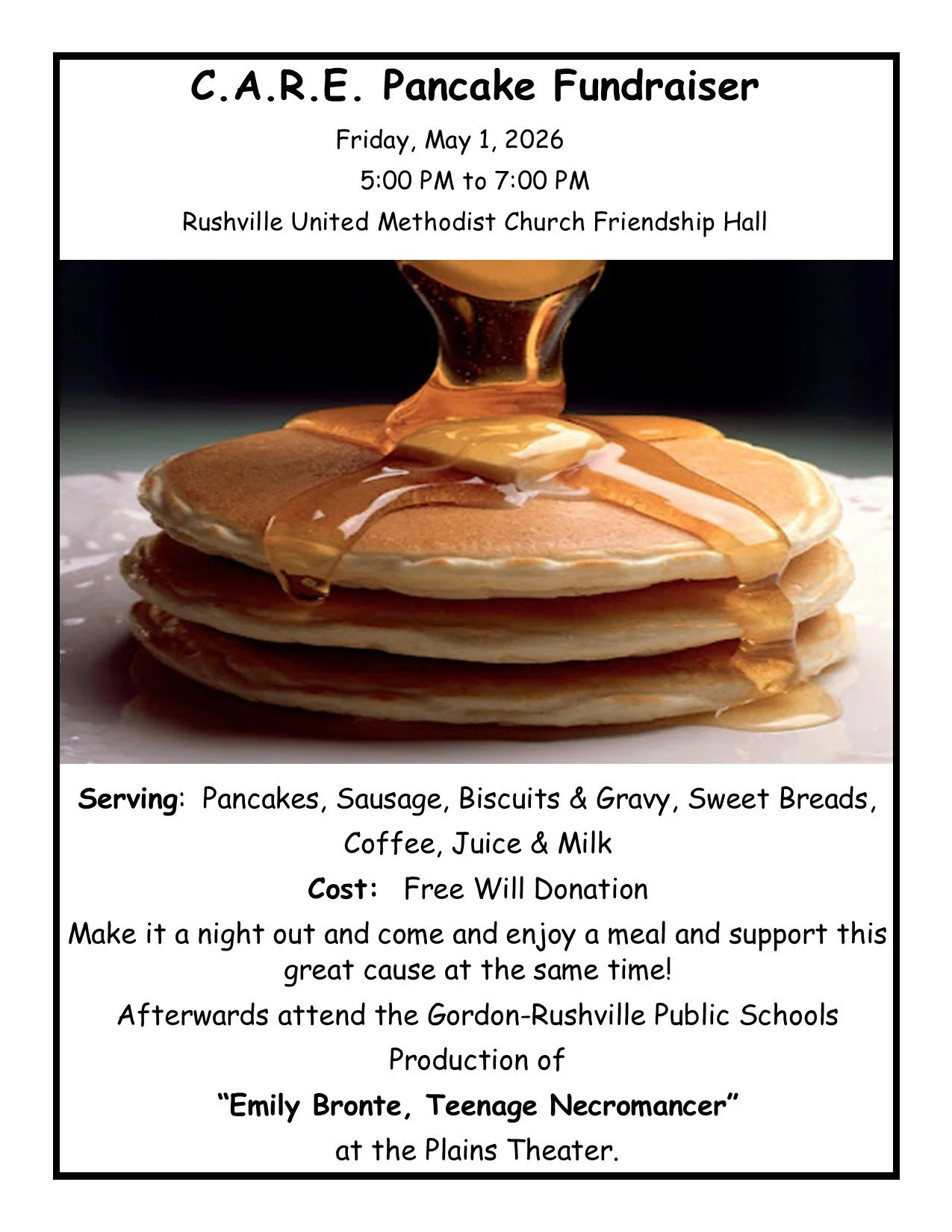 2026 Pancake Fundraiser