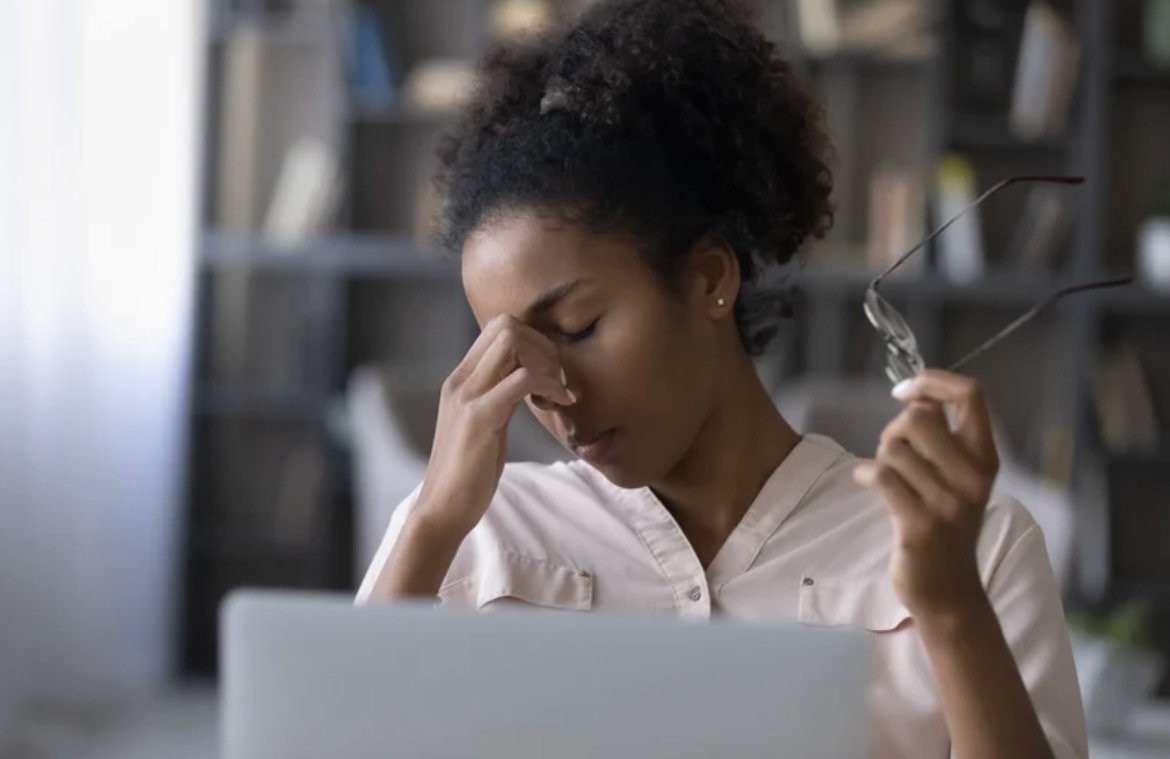 Tired woman juggling multiple responsibilities, burnout therapy Florida, therapy for women