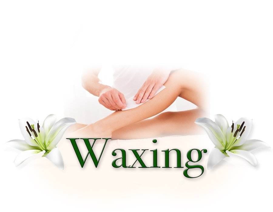 Waxing services for different areas