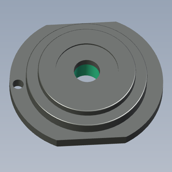 Diaphragm Nozzle Top Cap - Dowel
