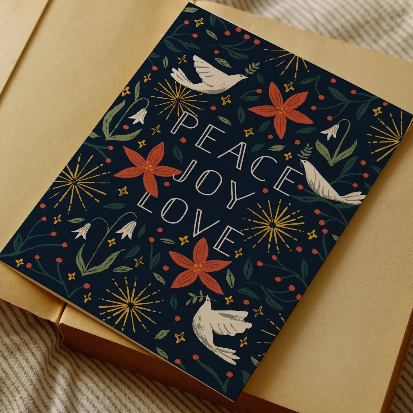 We always need Peace, Joy, Love... But these days maybe even more. An early Holiday greeting card to ease into the season... 🌲⭐

#MerryAndBright
#ChristmasMagic
#HolidayGreetings
#SeasonOfJoy
#FestiveWishes
#PeaceLoveJoy
#DovesAndBlooms
#FloralChris