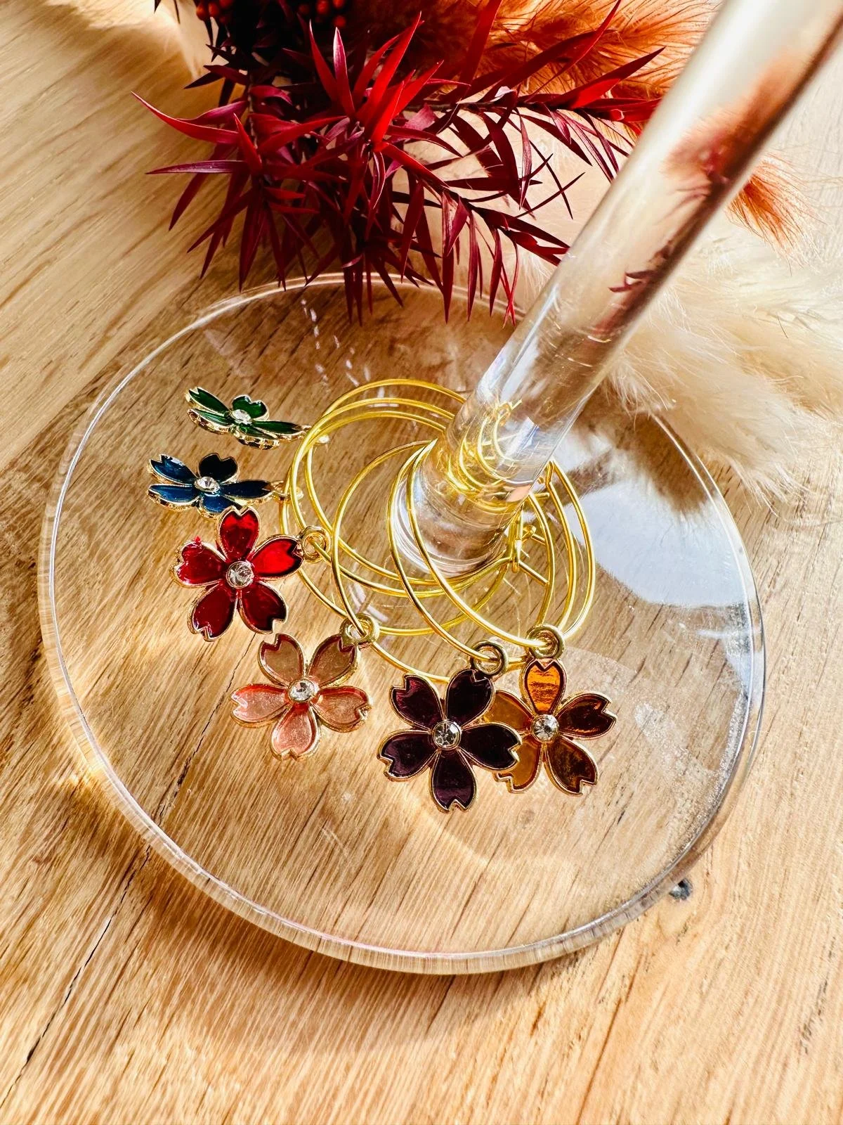 Floral Elegance - Set van 6