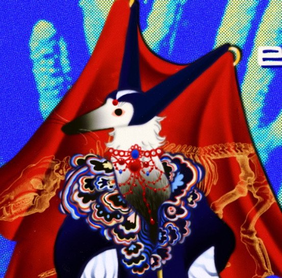 borzoi concept art, commissioned feb. 2023