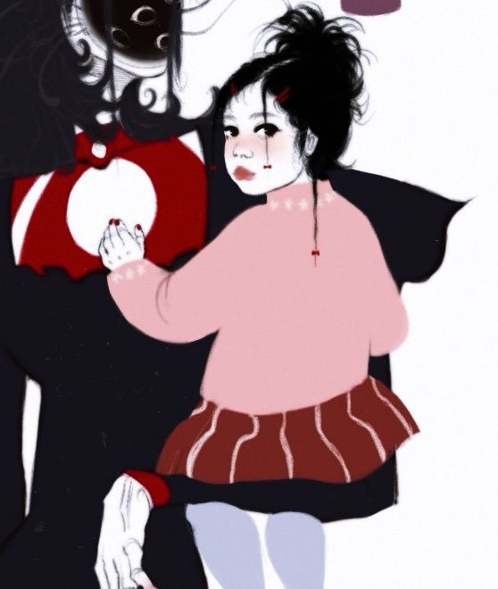 ‘eldritch youth’ concept illustration, nov. 2024