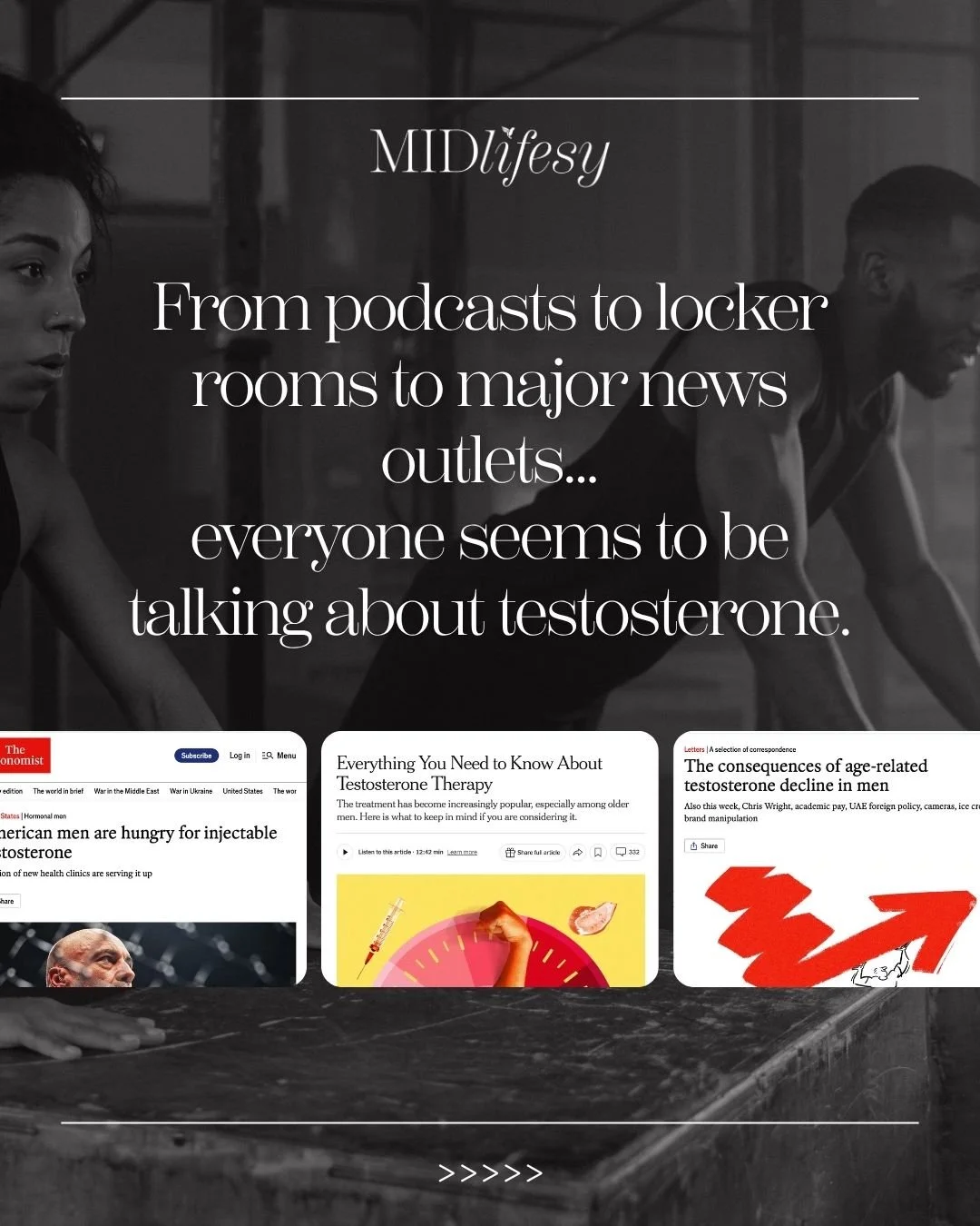 Testosterone is trending. But this isn&rsquo;t hype. It plays a role in energy, libido, bone density, and body composition for men and women alike.

We offer comprehensive testing and treatment to keep your levels in the range that supports optimal h