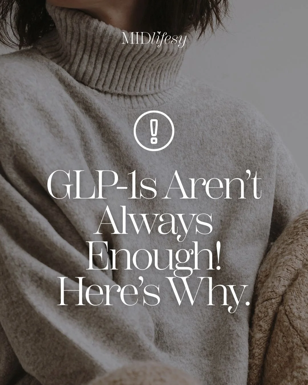 GLP‑1 therapy (semaglutide or tirzepatide) is powerful&mdash;but it&rsquo;s not magic. ✨⁠
⁠
If your hormones&mdash;estrogen, progesterone, testosterone&mdash;are out of balance, your body can resist weight loss, no matter how well you manage appetite