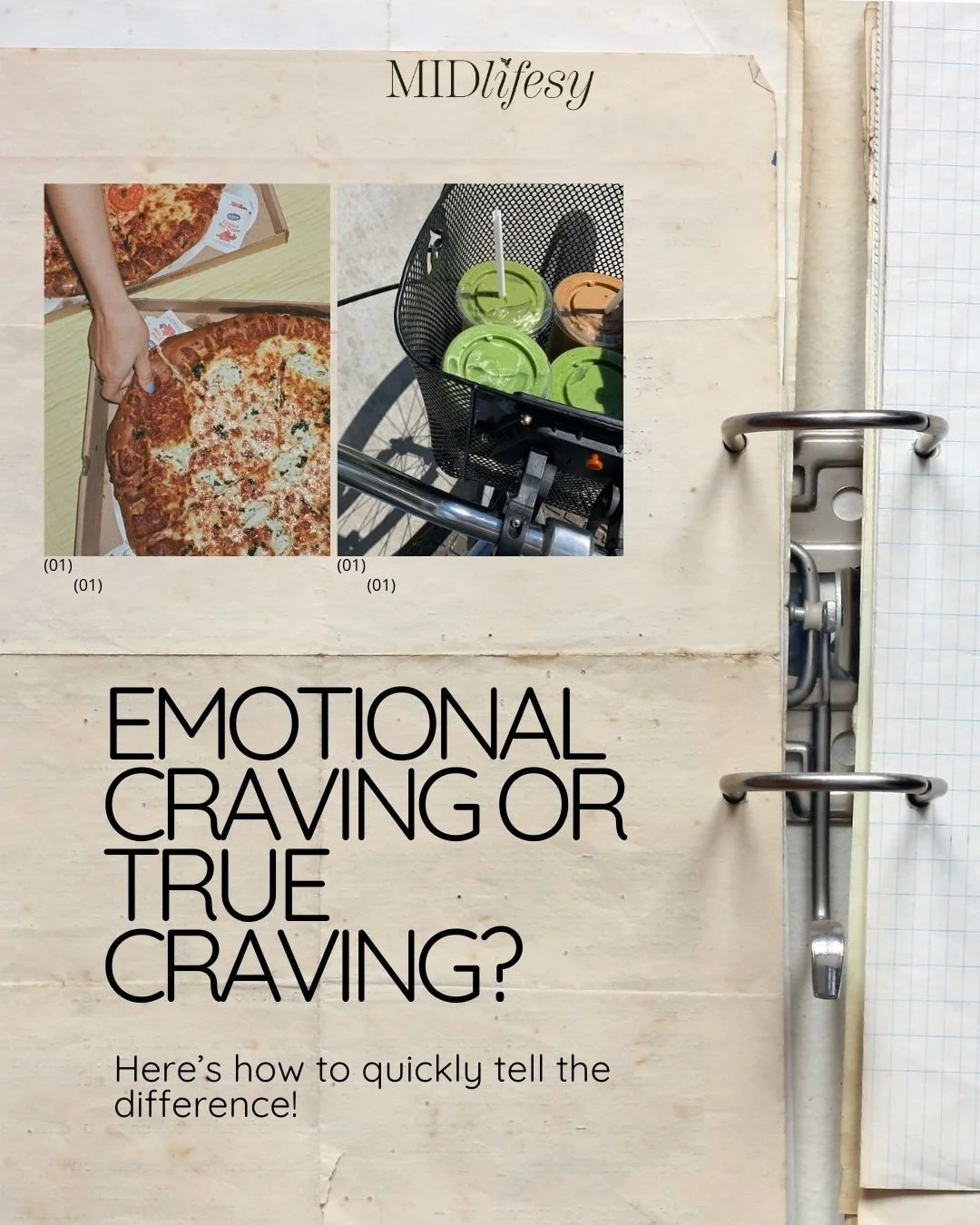 Cravings and hunger aren&rsquo;t problems &mdash; they&rsquo;re signals.

Hunger = info about fuel.
Cravings = info about stress, stimulation, or regulation.

When you can tell the difference:
✨ You stop negotiating with yourself
✨ You stop second-gu