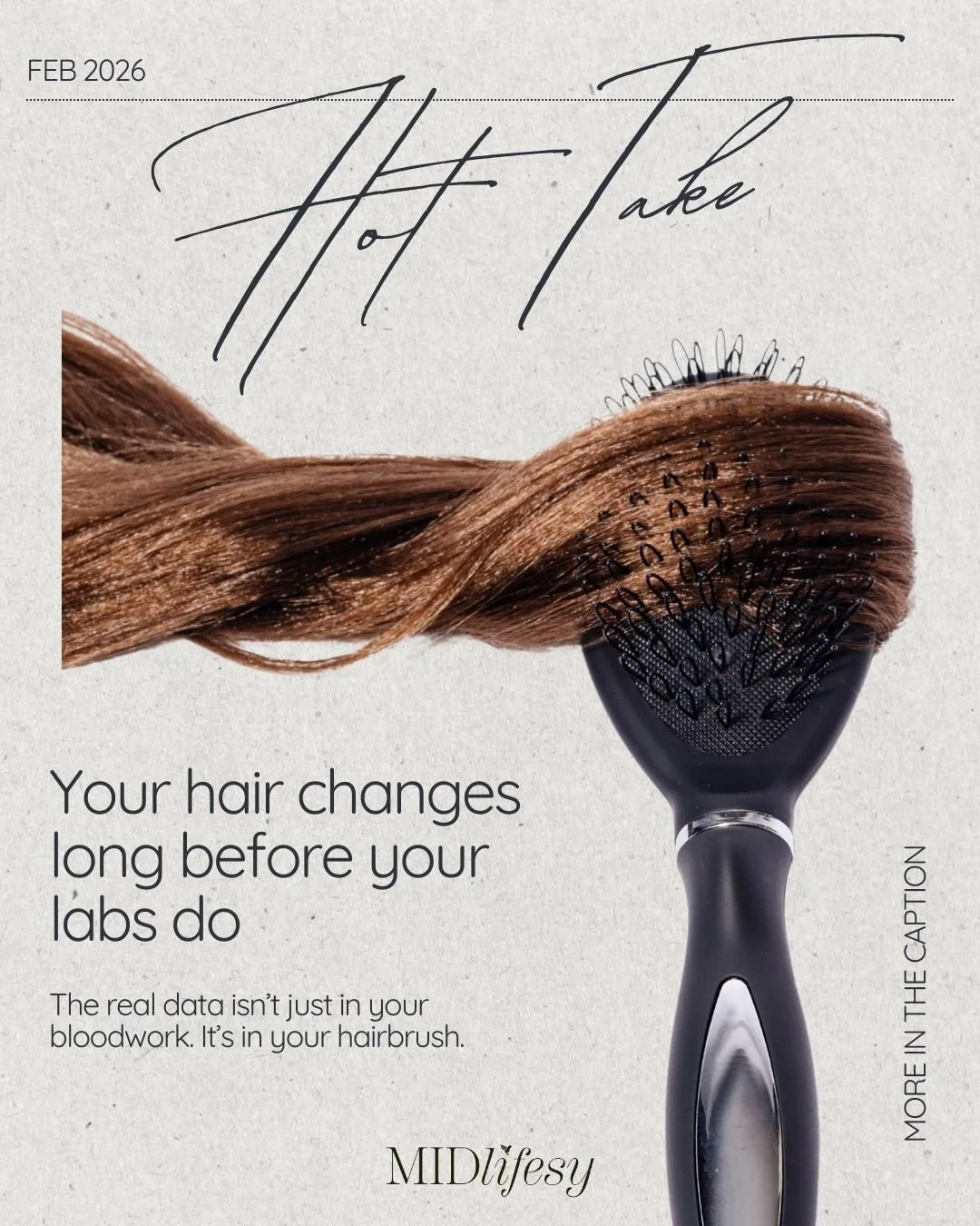 Hair loss rarely starts overnight.
It starts subtly &mdash; until one day, it feels undeniable.

More shedding.
A wider part.
Hair that feels finer, flatter, harder to style.

Because hair follicles are highly sensitive to hormones, inflammation, cir