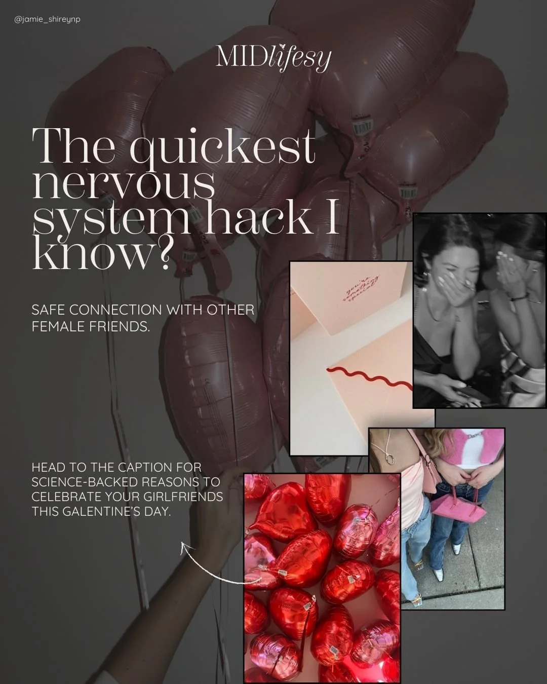 There&rsquo;s a reason you feel lighter after time with the women who get you 💗

It&rsquo;s not just emotional &mdash; it&rsquo;s hormonal.

Being with someone who makes you feel safe and seen releases oxytocin, which counteracts cortisol, your stre