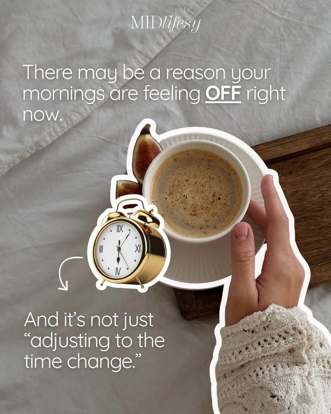 Your body doesn&rsquo;t just lose an hour of sleep during the time change.
It loses rhythm.

That rhythm &mdash; called your cortisol awakening response &mdash; helps regulate energy throughout the day.

When it&rsquo;s off, you might notice:

&rarr;