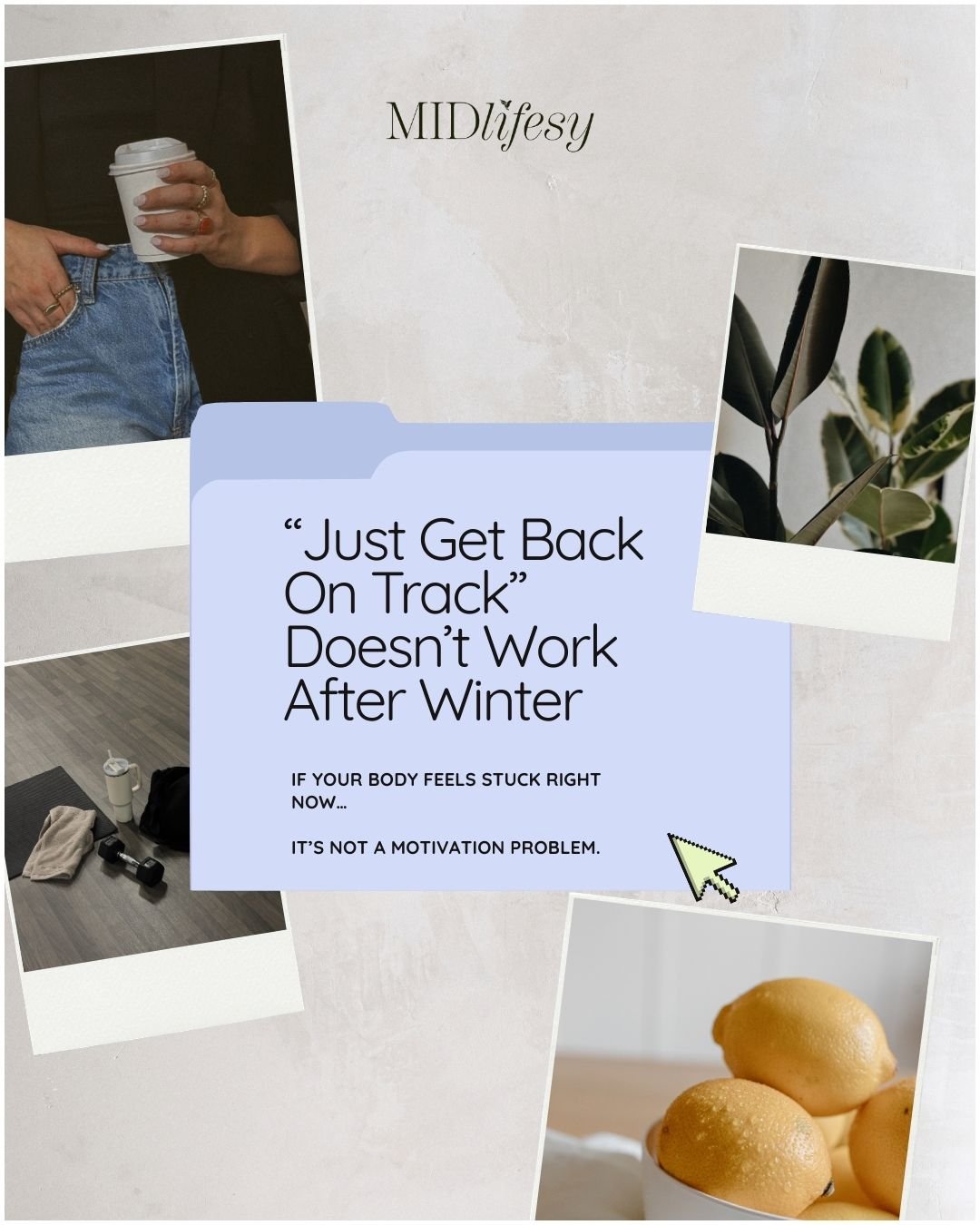 Most people think weight loss plateaus are a willpower problem.

But more often&hellip;

They&rsquo;re a timing problem.

Because your metabolism doesn&rsquo;t just respond to food and workouts.

It responds to:

Daylight
Stress load
Sleep quality
In