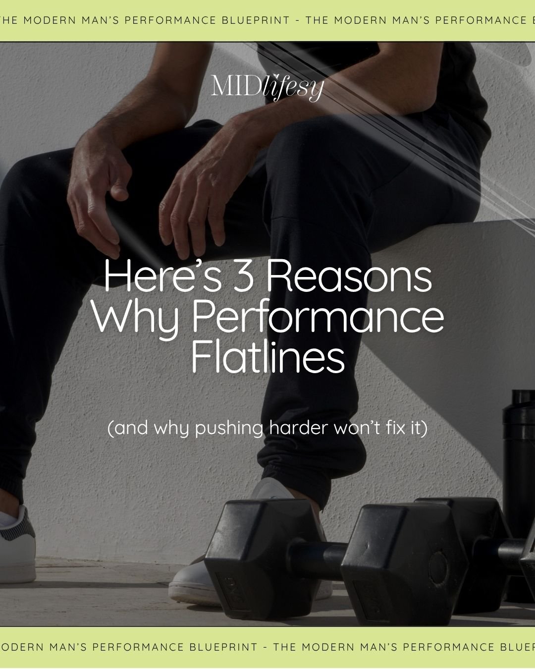 If your effort is high but your performance is stalled&mdash;
you don&rsquo;t need another training block.

You need visibility into the systems that are quietly holding you back.

Because for most men, your annual physical won&rsquo;t explain:

&rar