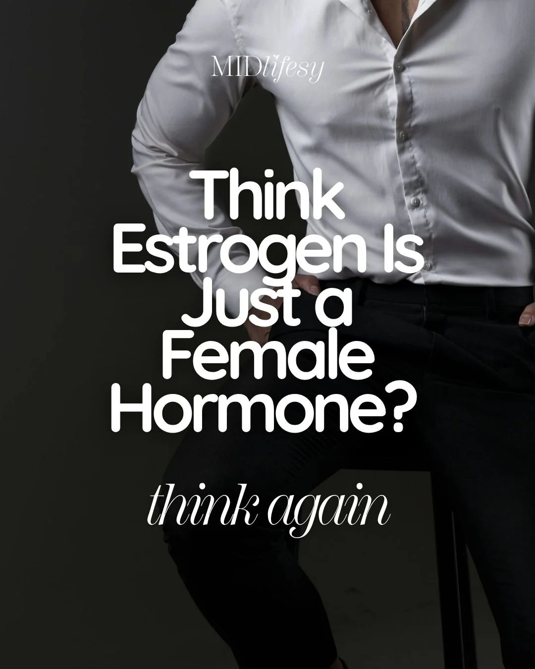 Most men think estrogen is something to avoid.

But the reality is&mdash;you can&rsquo;t fully optimize testosterone without understanding estrogen.

Estrogen isn&rsquo;t just a &ldquo;female hormone.&rdquo;
In men, it plays a critical role in perfor