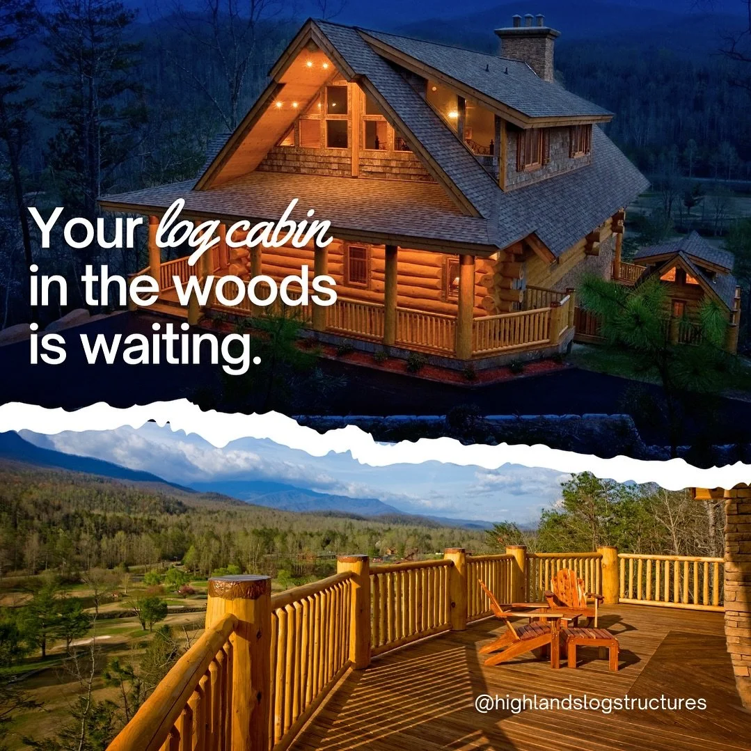 Where the beauty of nature meets the extravagance of luxury living. Let us craft your dream log cabin. 🪵🌲✨
🔗 LINK IN BIO 
Let us know your favorite feature of a log cabin below 👇 

#LogHome #CabinLife #RusticCharm #LogCabin #WoodenHome #CabinLivi