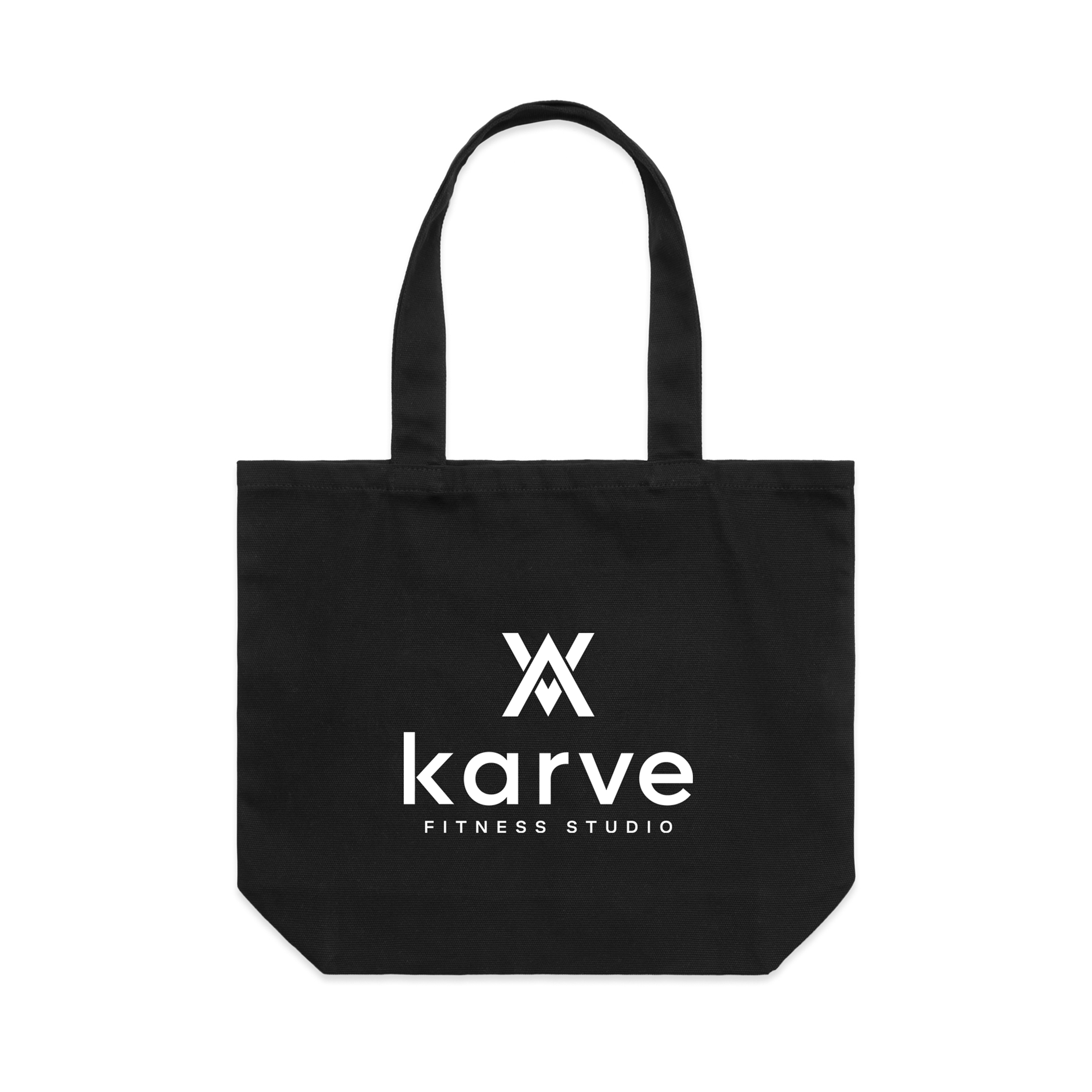 Karve Branded Tote, Black