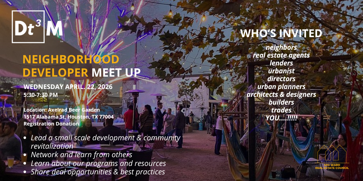 Neighborhood Developer Meetup: Project Support & Conference Planning