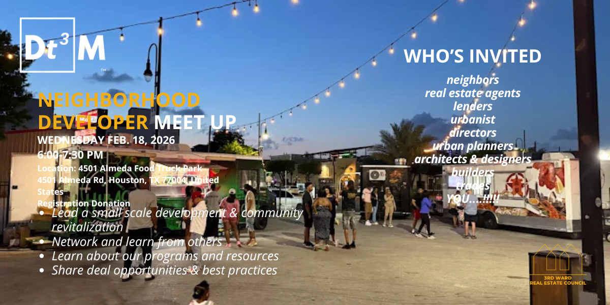 Neighborhood Developer Meetup: Food Truck Park Visit — The 3rd Ward ...