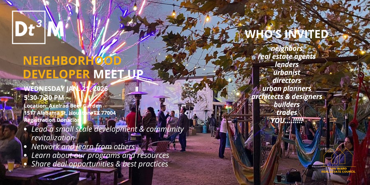 Neighborhood Developer Meetup: Happy Hour Social