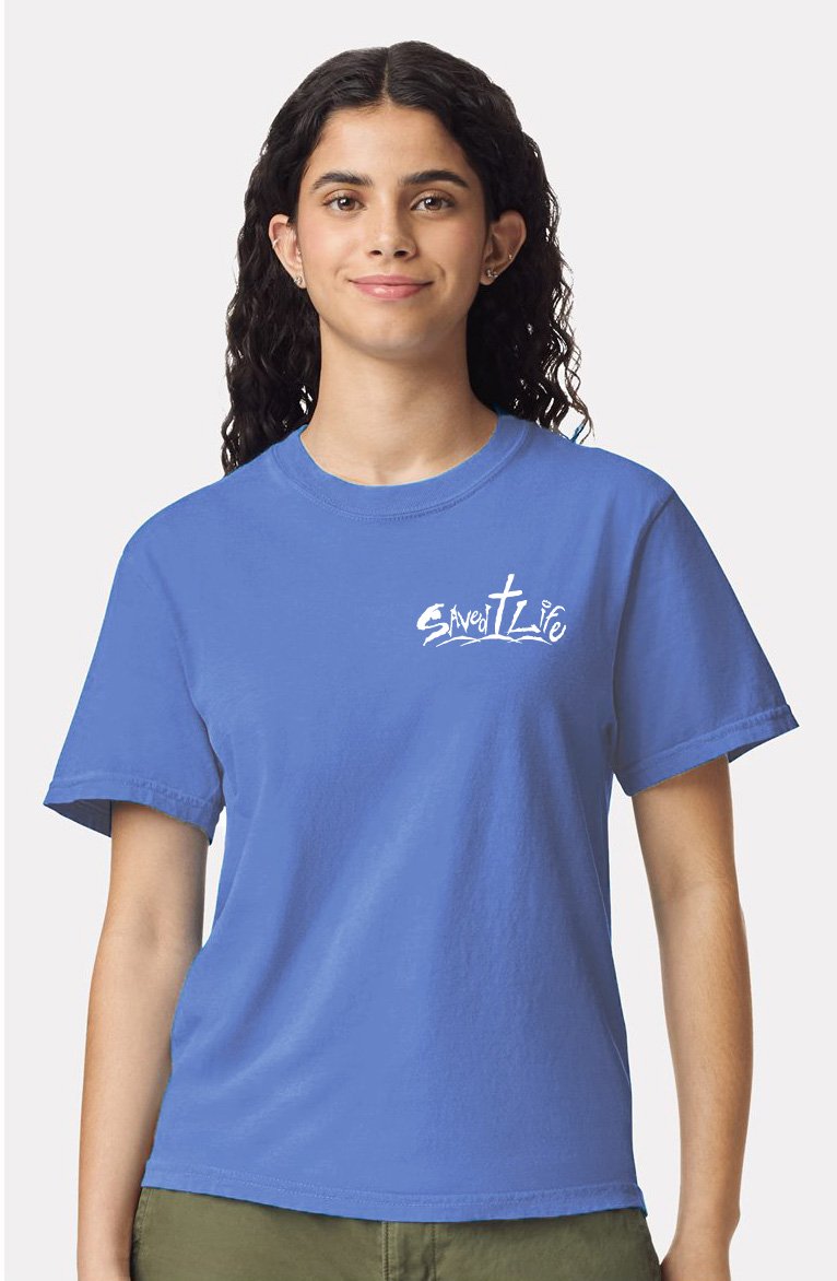 Comfort Colors Flo Blue Short Sleeve