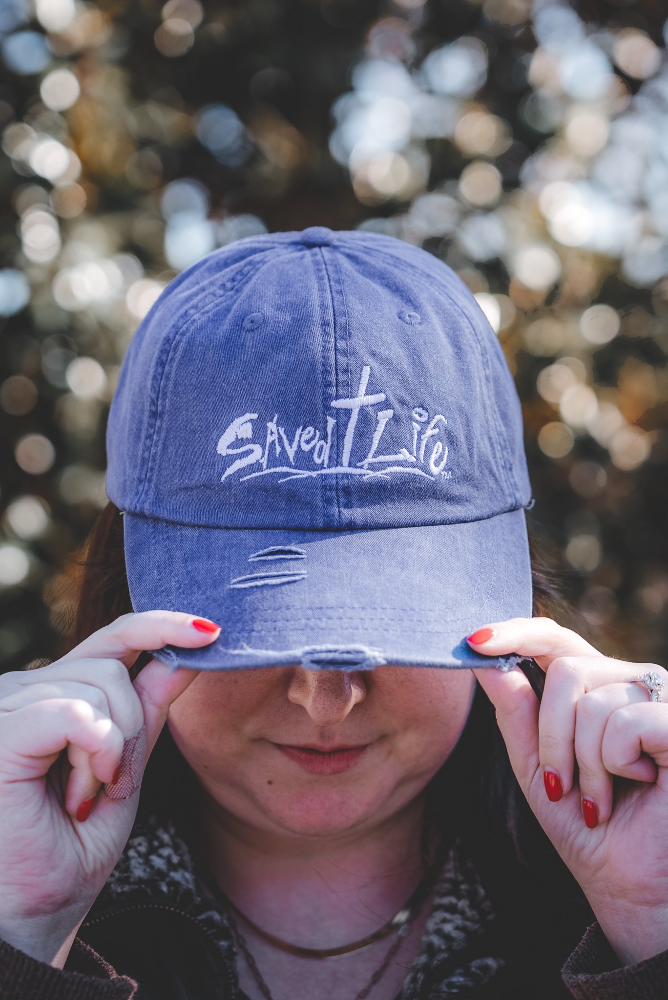 Distressed Cap