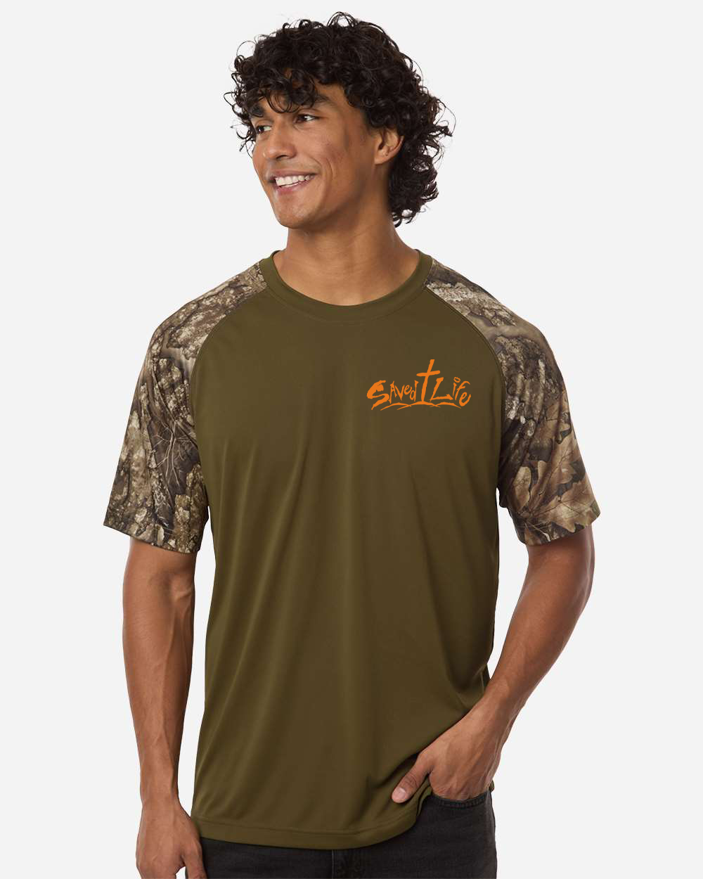 Unisex Realtree® Performance Camo Short Sleeve