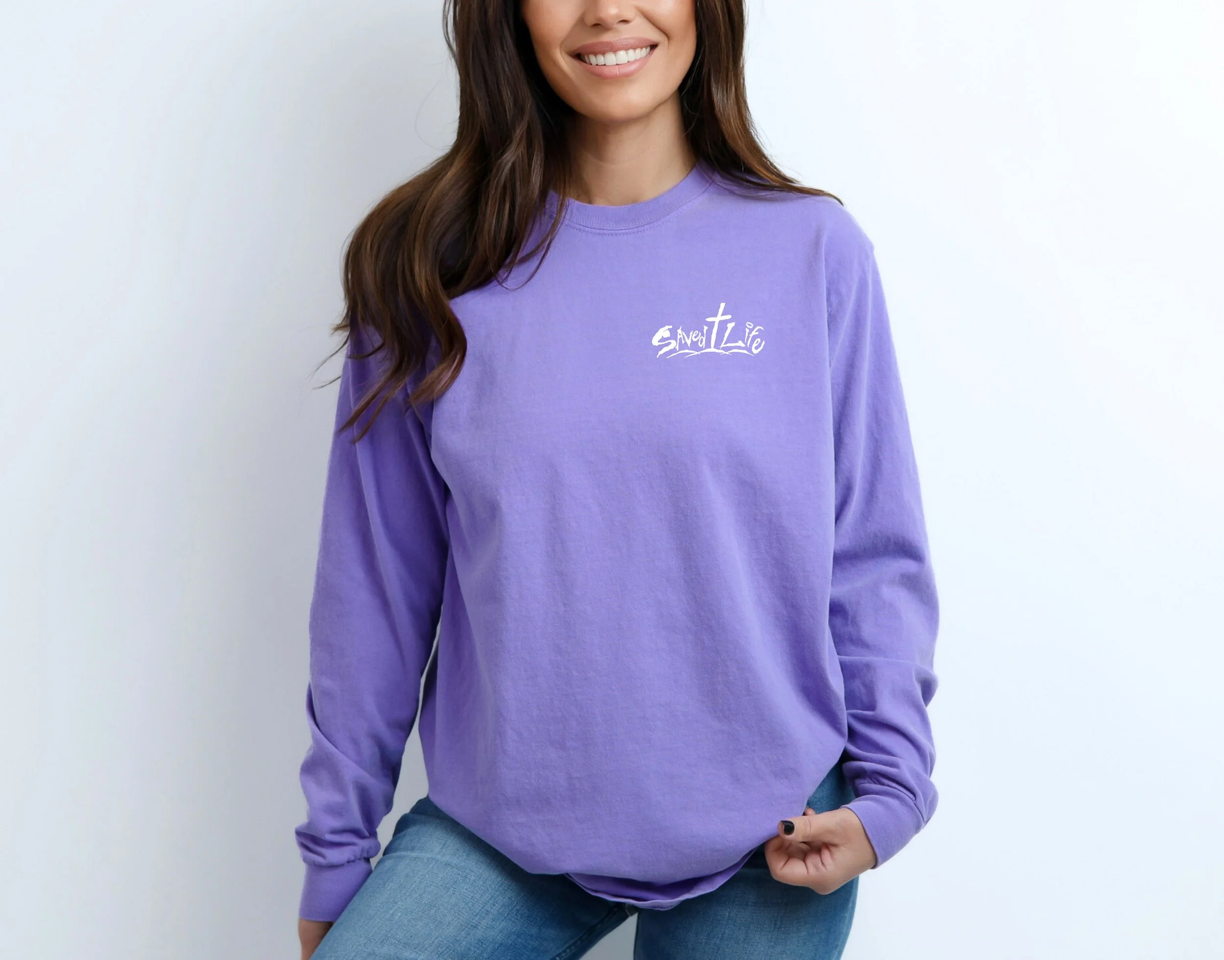 Comfort Colors Violet Long Sleeve
