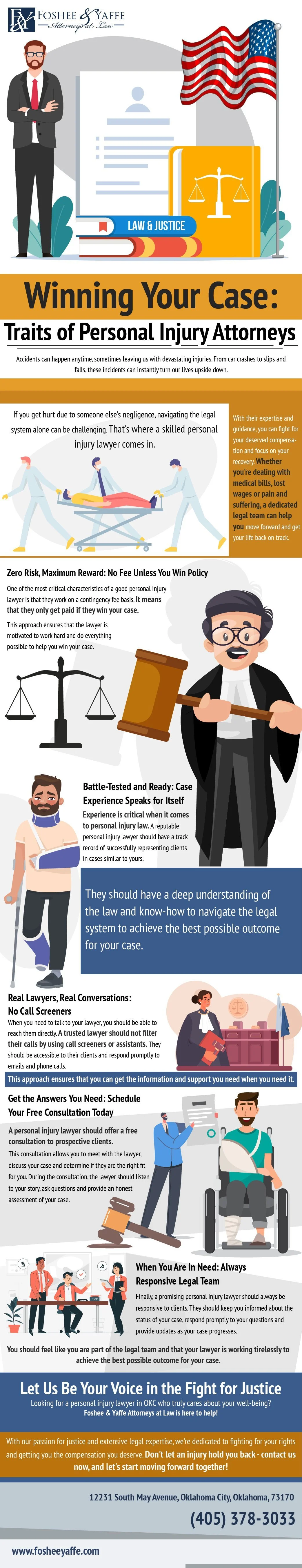 Winning Your Case: Traits of Personal Injury Attorneys