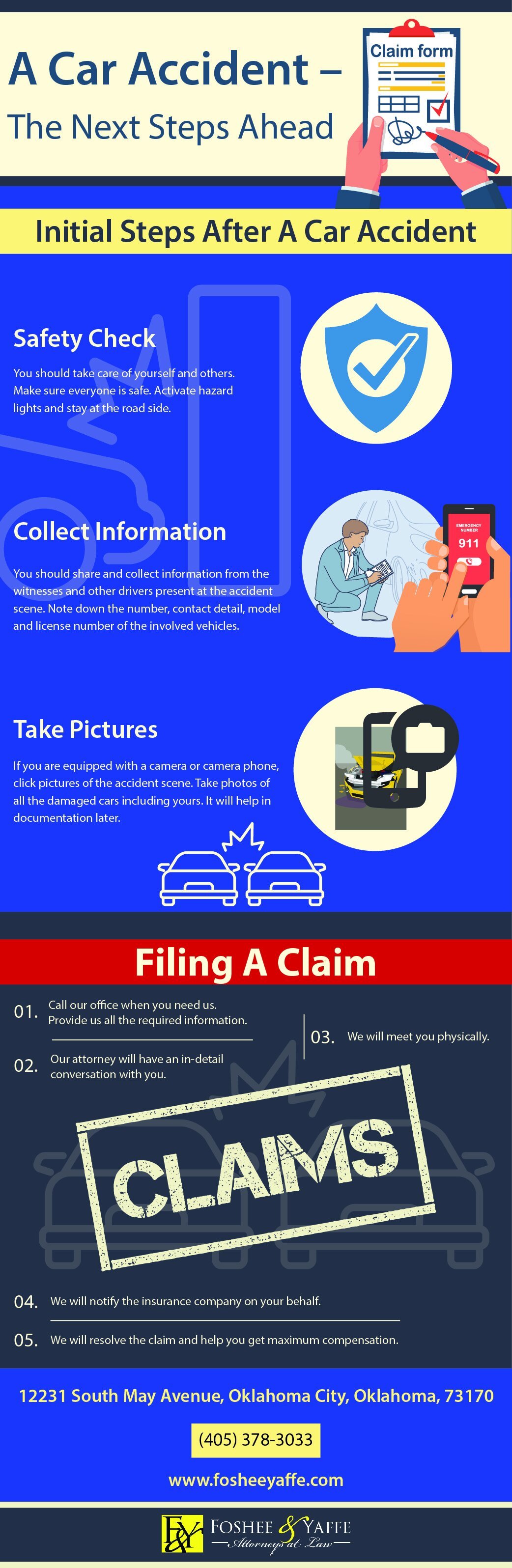 A CAR ACCIDENT- The Next Steps Ahead