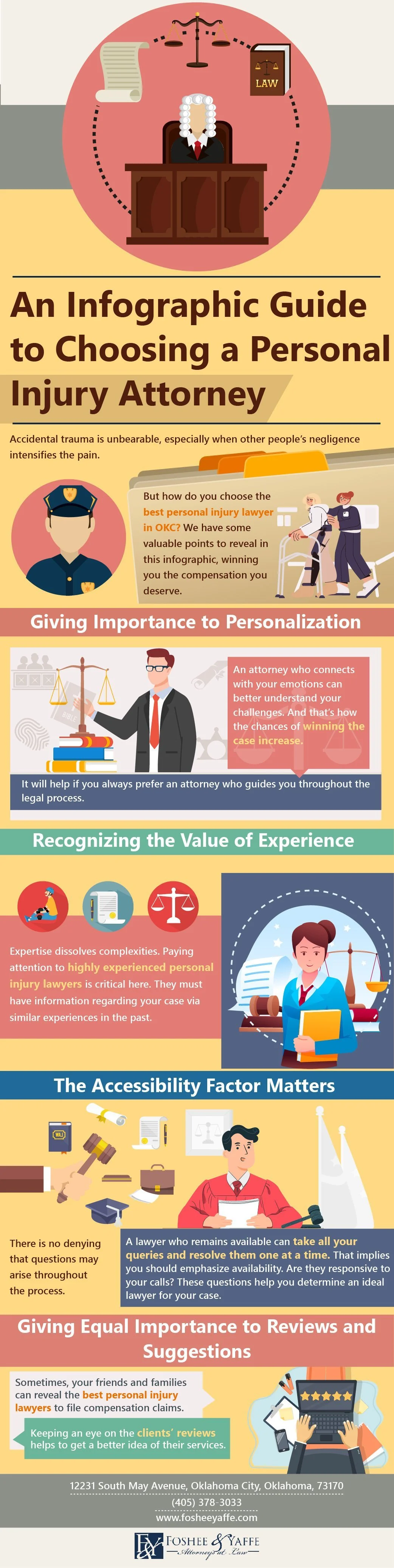 An Infographic Guide to Choosing A Personal Injury Attorney