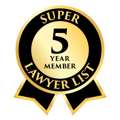 Super 5 year member lawyer list