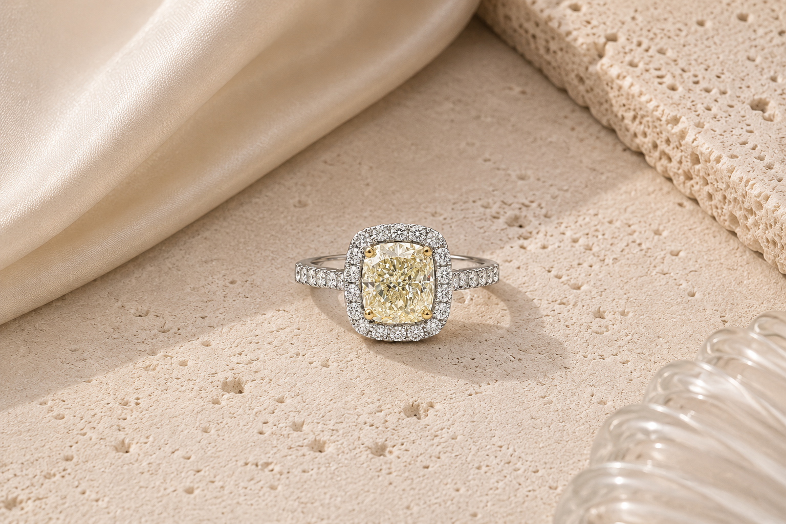 The Return of Butter Yellow: Yellow Diamond Rings from The Brilliant Archive