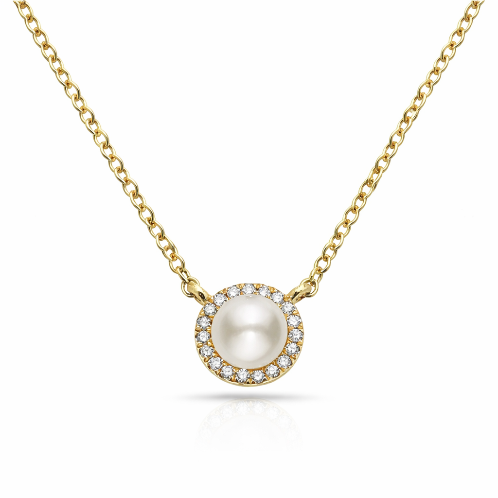 Pearl Halo Necklace