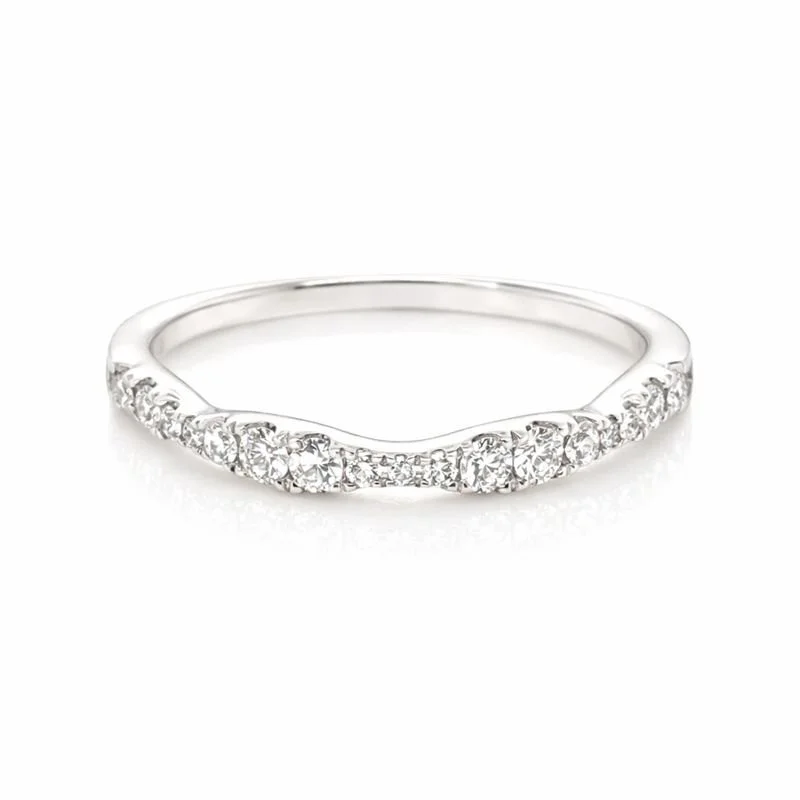 Wave Diamond Half Band